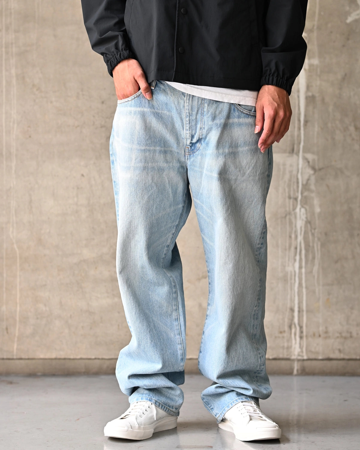 vowels / Baggy Denim (V26AW-PT041-73)