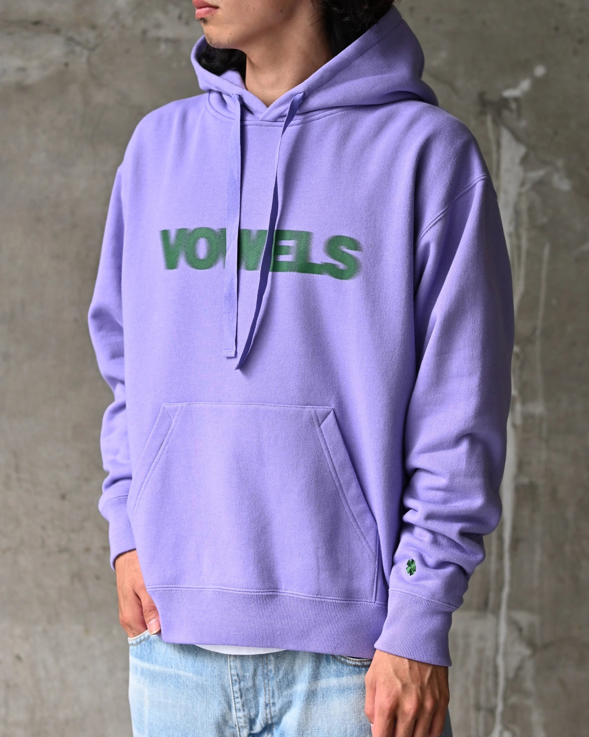 vowels / Blur Hoodie (VO-26AW-H011)