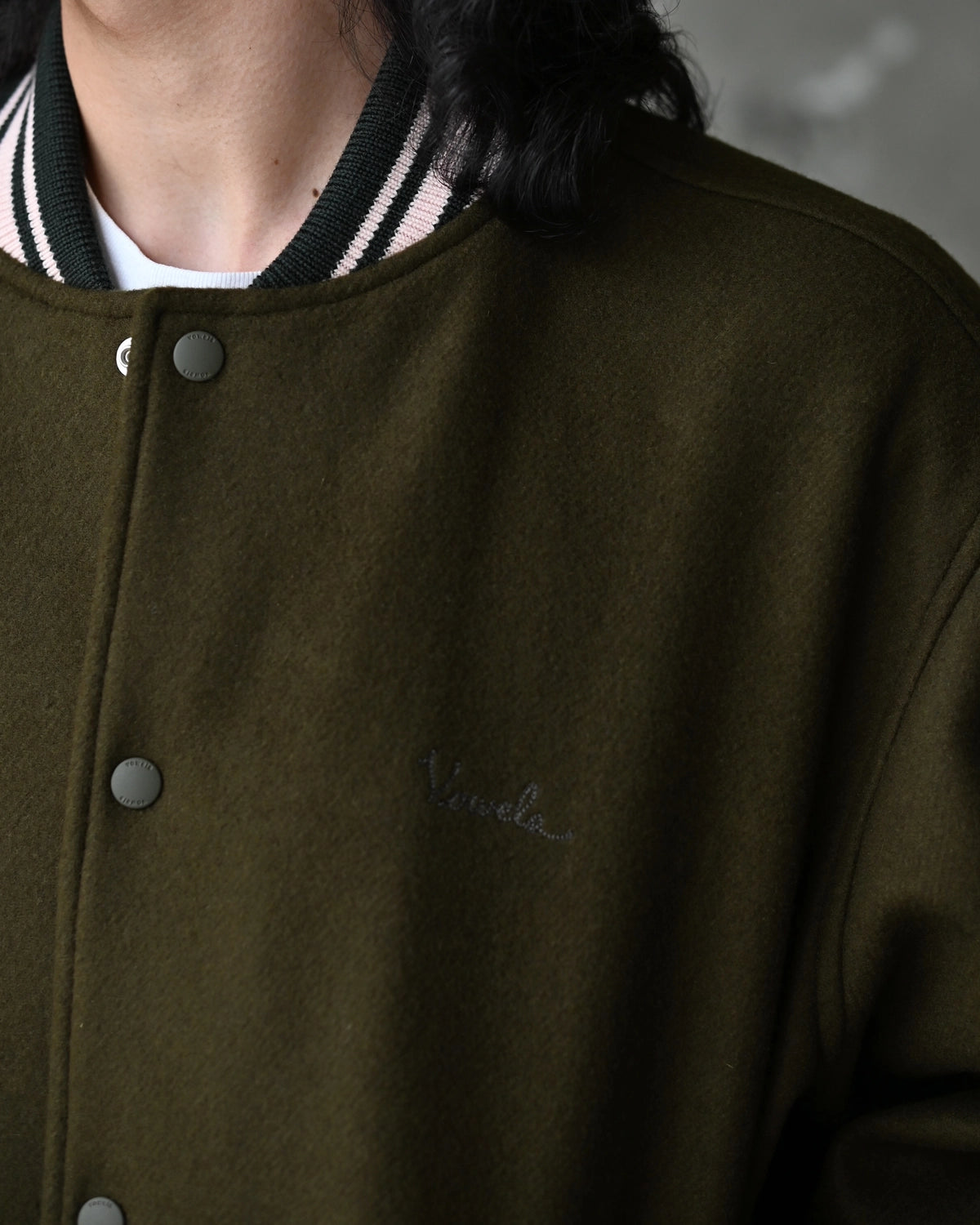 vowels / Wool Varsity Jacket (VO-26AW-OW034)