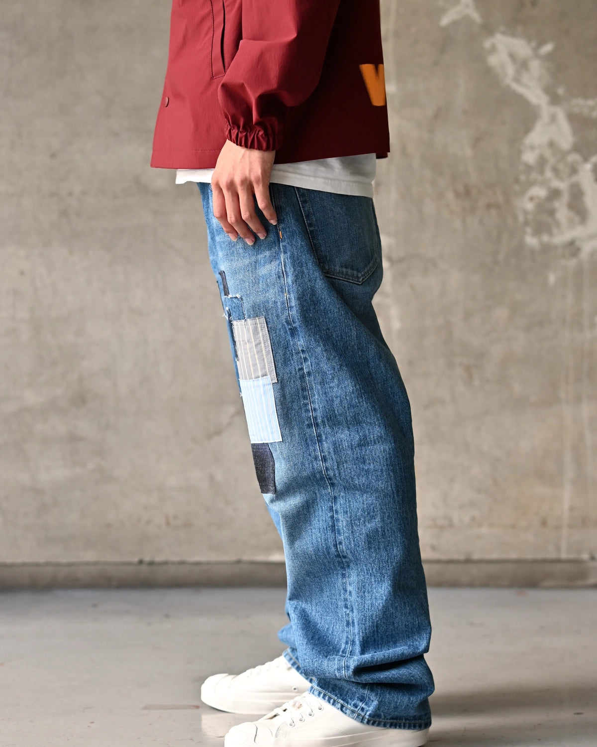 vowels / Baggy Denim (V-26AW-PT041-102)