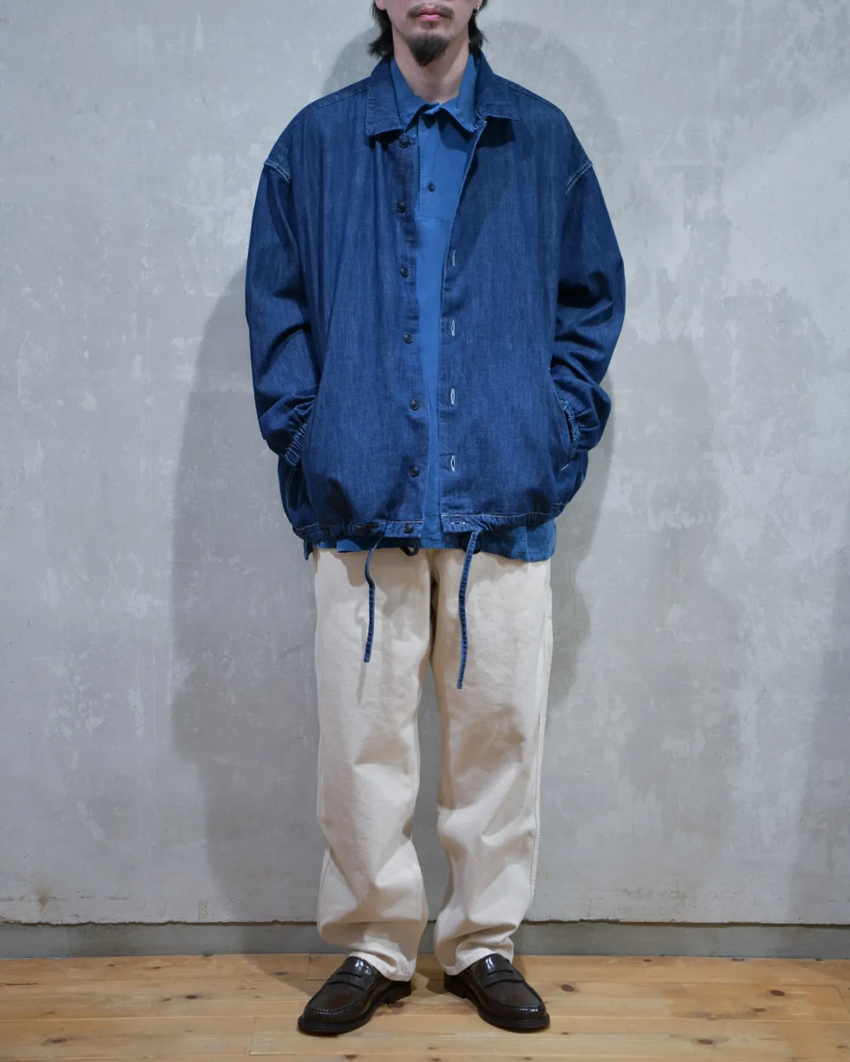 CASEY CASEY / EUDES DENIM SHIRT (26HC317)