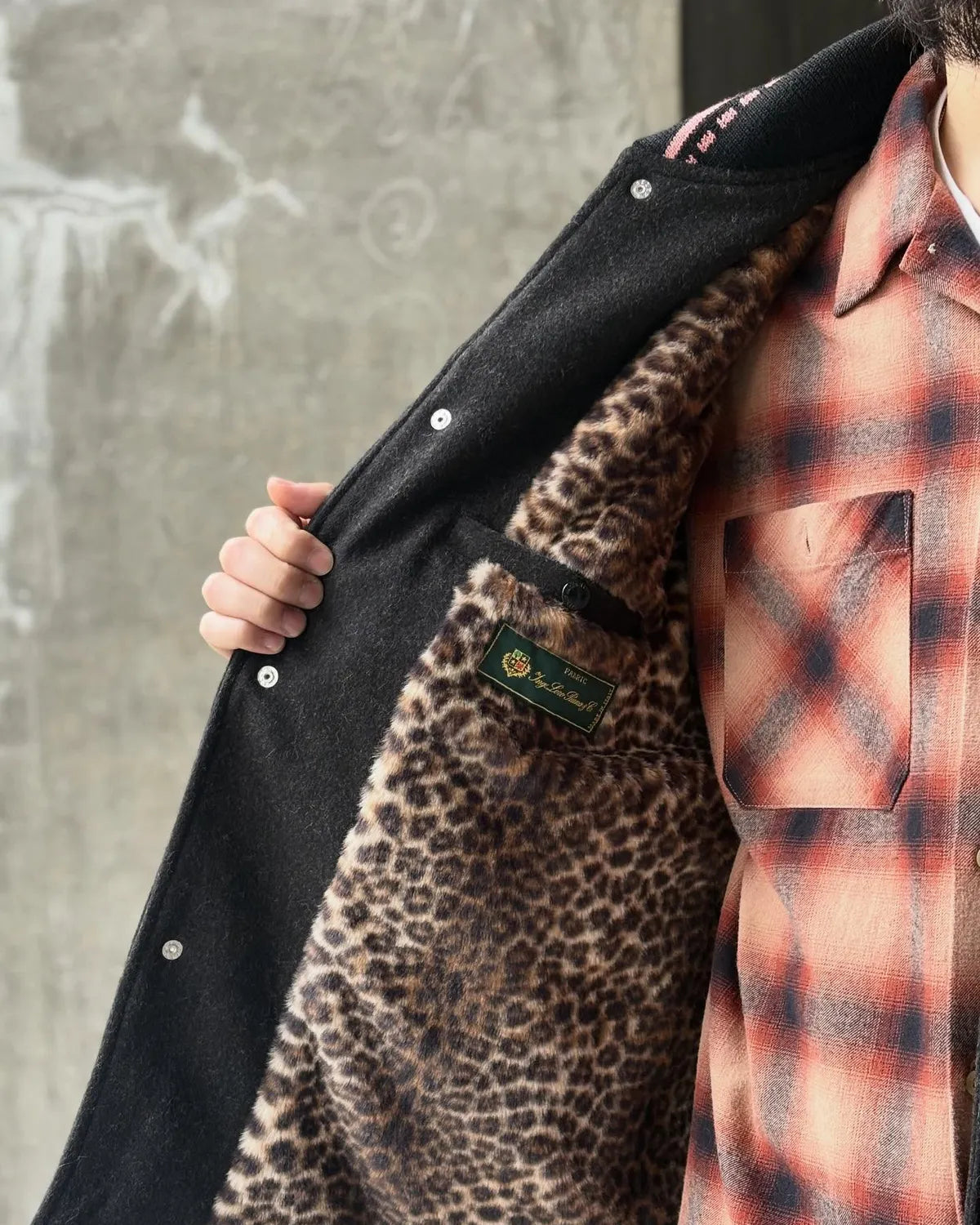 WACKO MARIA × LORO PIANA / CAR CLUB JACKET -A- -TYPE-1- (25FW-WMO-BL04)