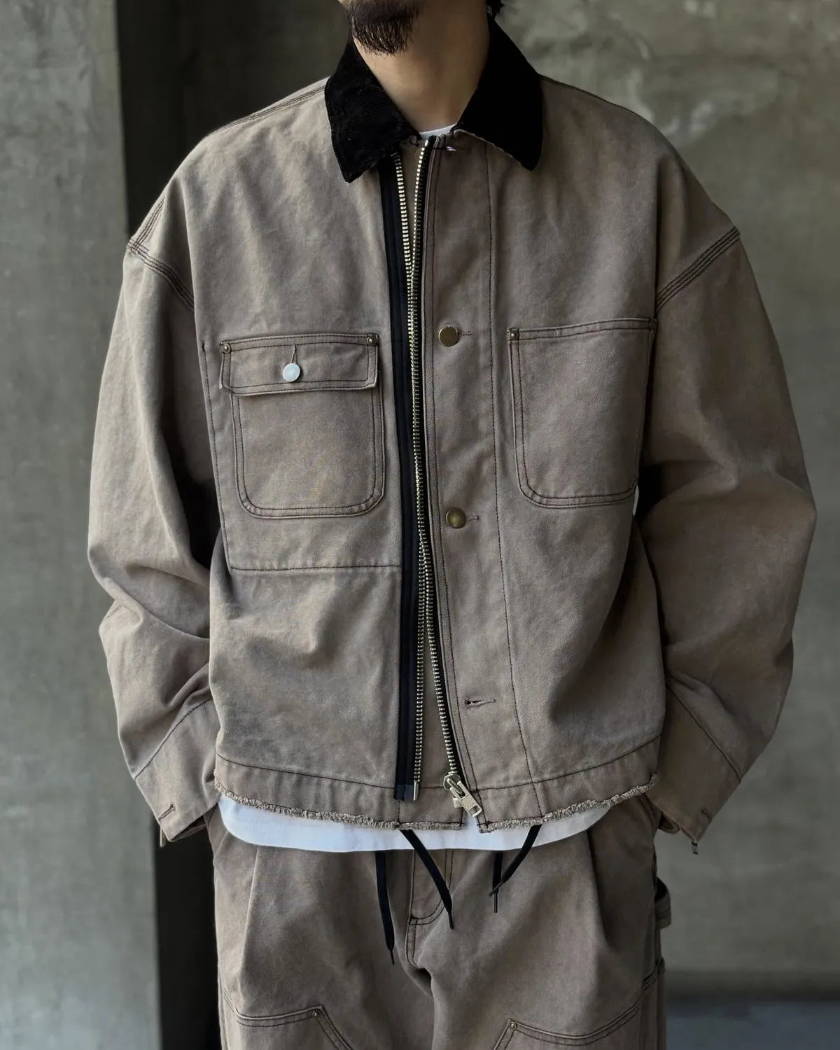 N.HOOLYWOOD COMPILE / WORK JACKET (2252-BL71-038)