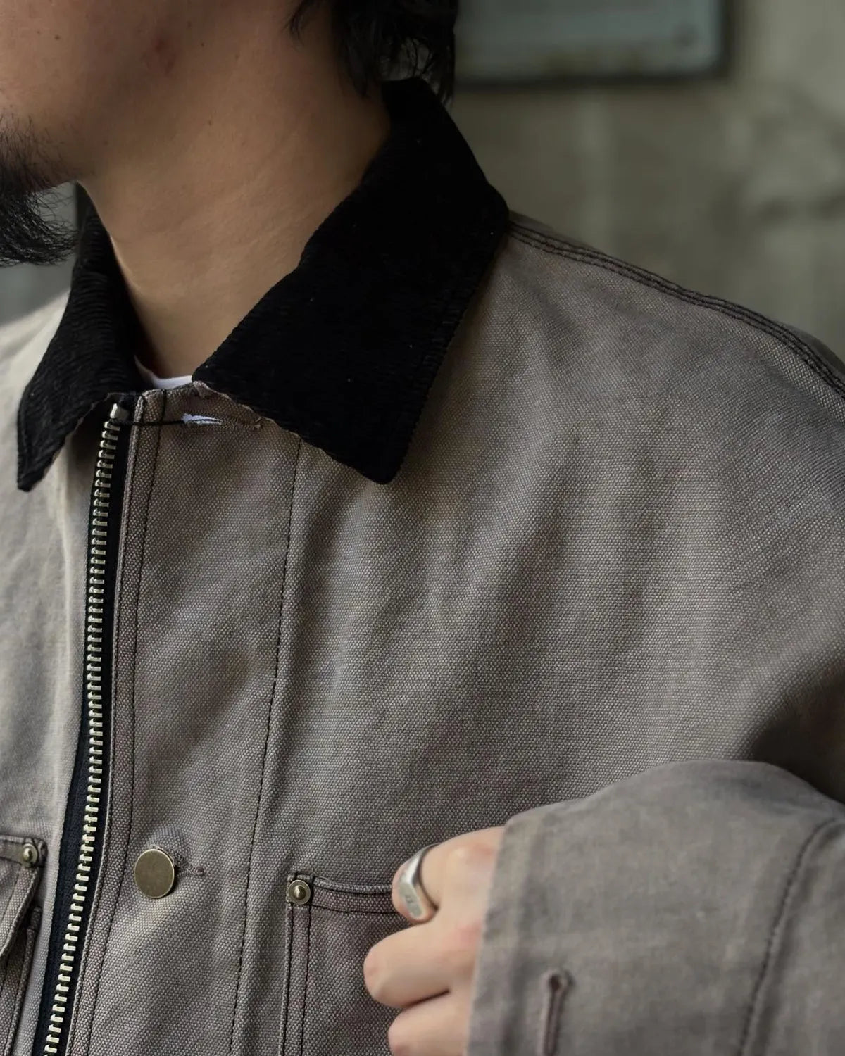 N.HOOLYWOOD COMPILE / WORK JACKET (2252-BL71-038)