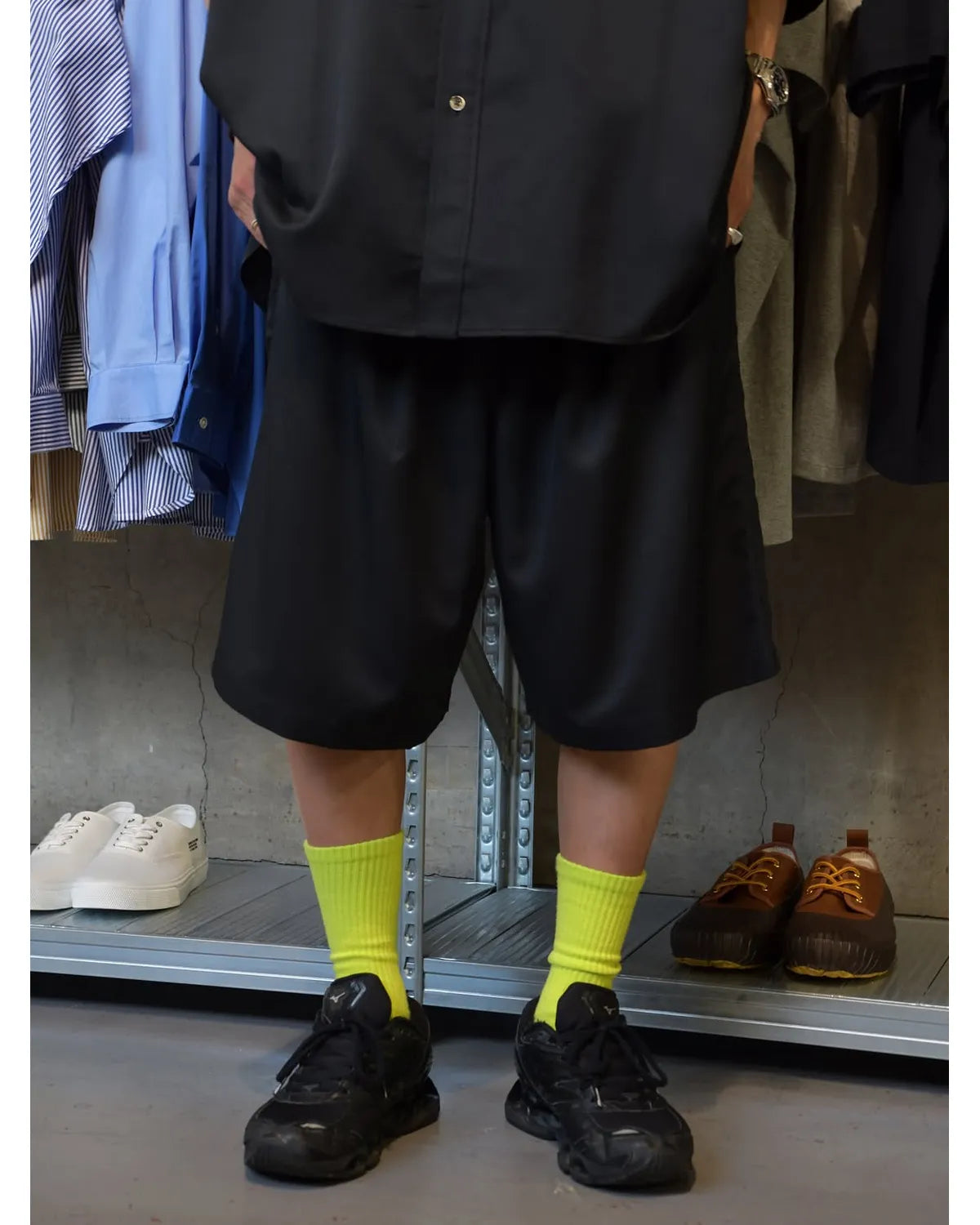 FreshService / COOLFIBER TWO TUCK EASY SHORTS (FSC262-40025)