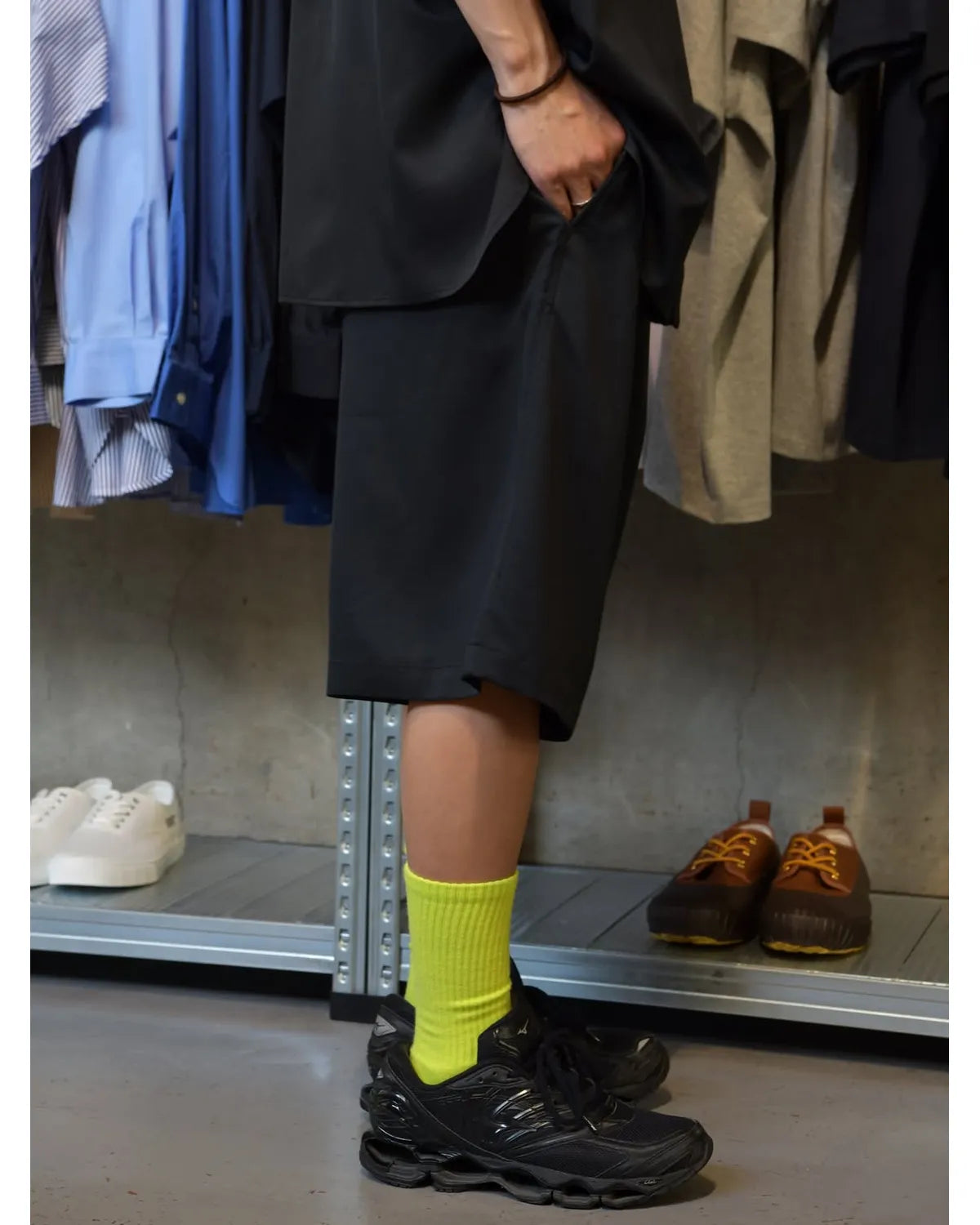 FreshService / COOLFIBER TWO TUCK EASY SHORTS (FSC262-40025)