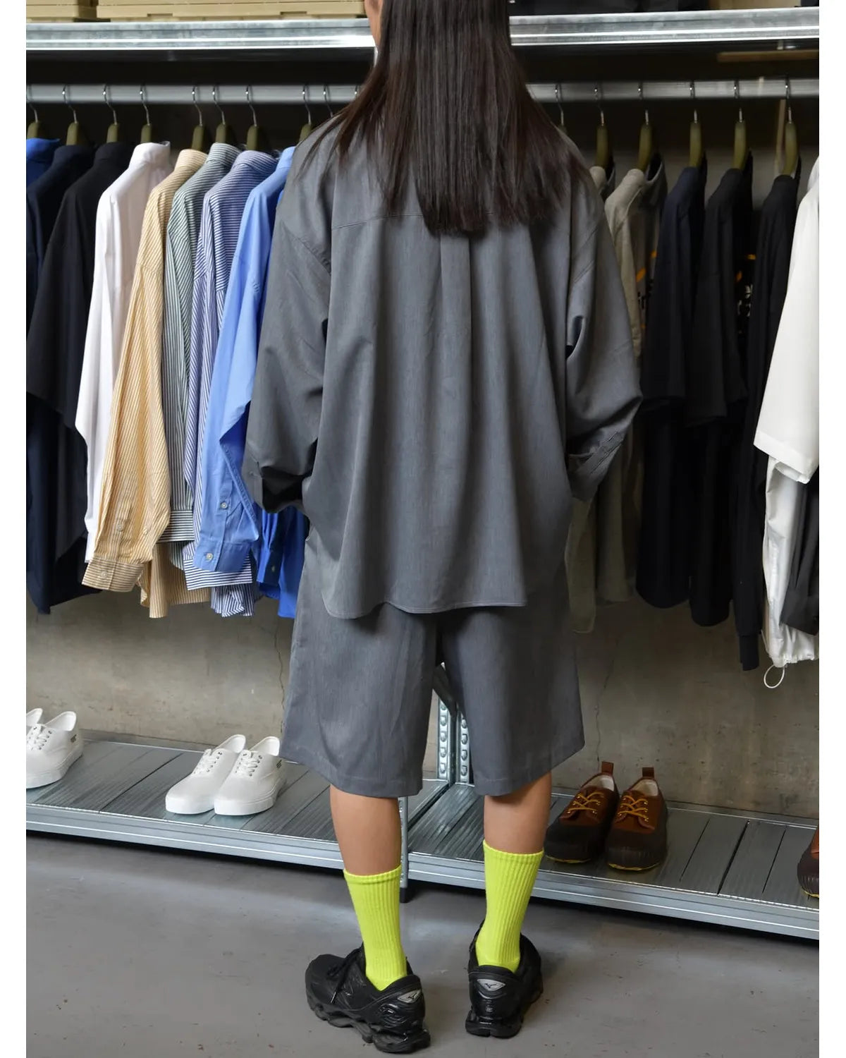 FreshService / COOLFIBER OPEN COLLAR L/S SHIRT (FSC262-50021)