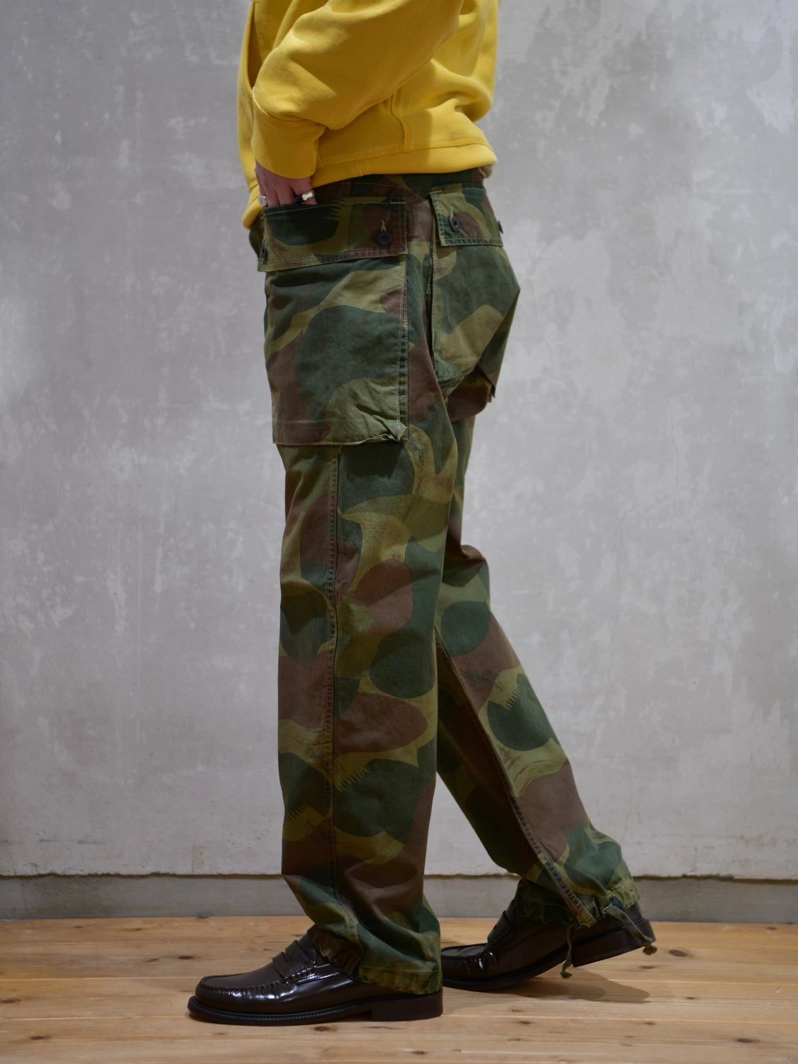 RRL / カモ ポプリン カーゴ フィールド パンツ (MNRRPNT14A20038)