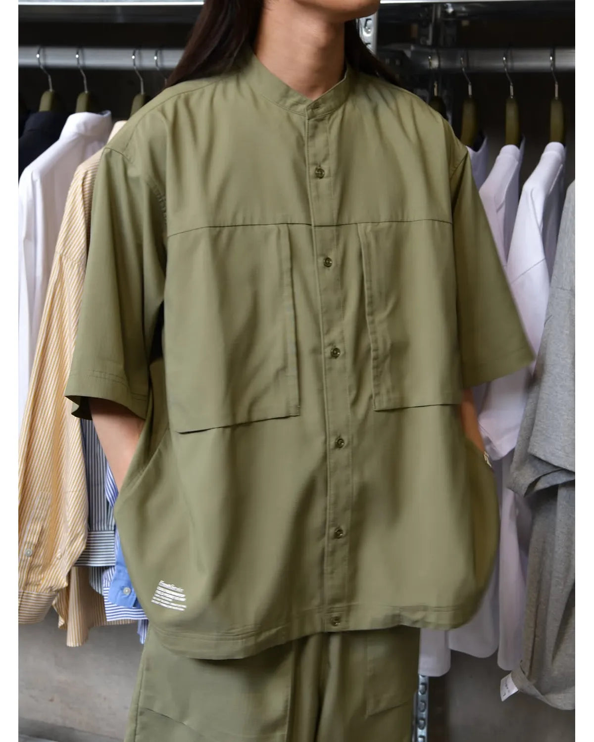 FreshService / COOLFIBER RIPSTOP FILD POCKET S/S SHIRT (FSC262-50009)