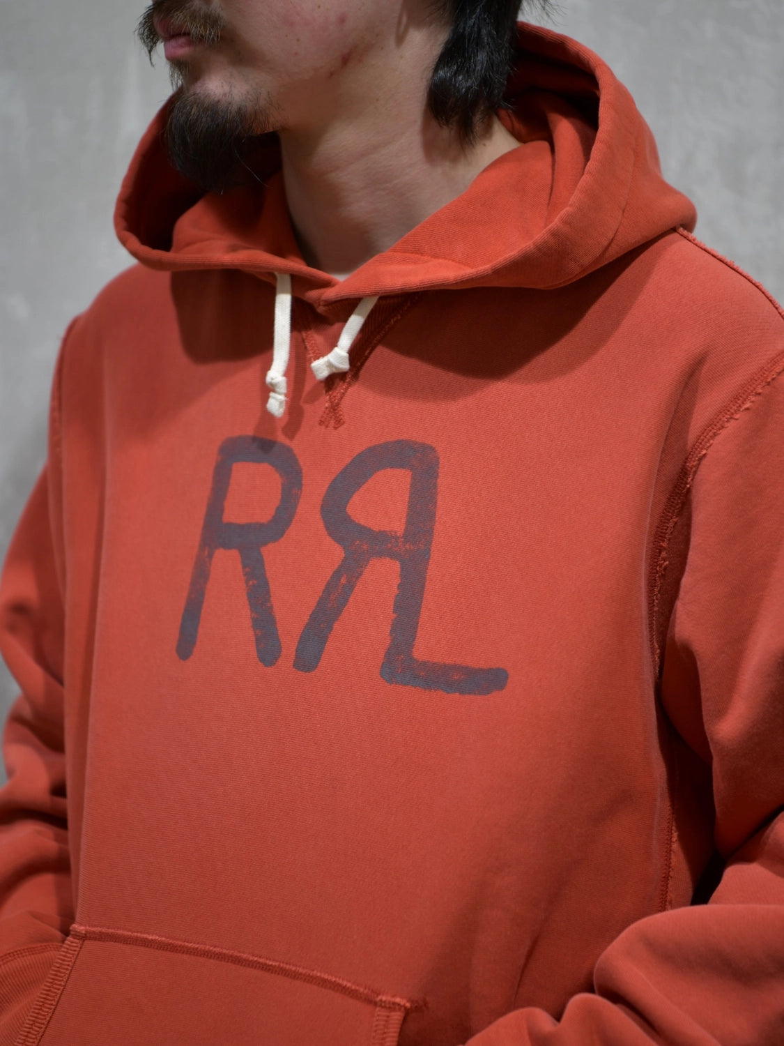 RRL / Double RL ranch ロゴ フーディ (MNRRKNI16820222)