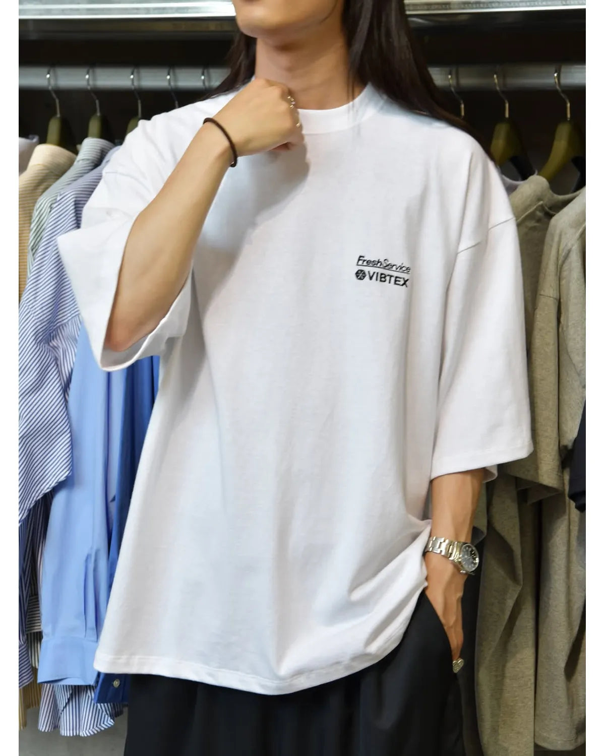FreshService × VIBTEX / VIBTEX for FreshService S/S CREW NECK TEE (FSC262-70060B)