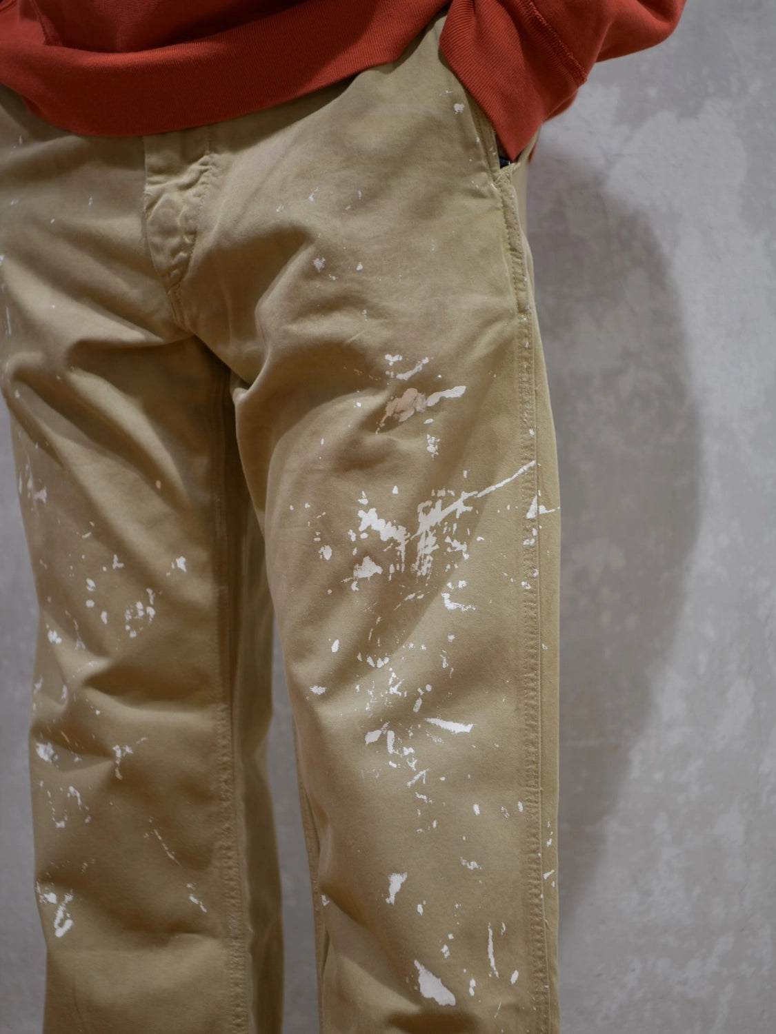 RRL / ディストレスト チノ フィールド パンツ (1441MNRRPNT14G20189)