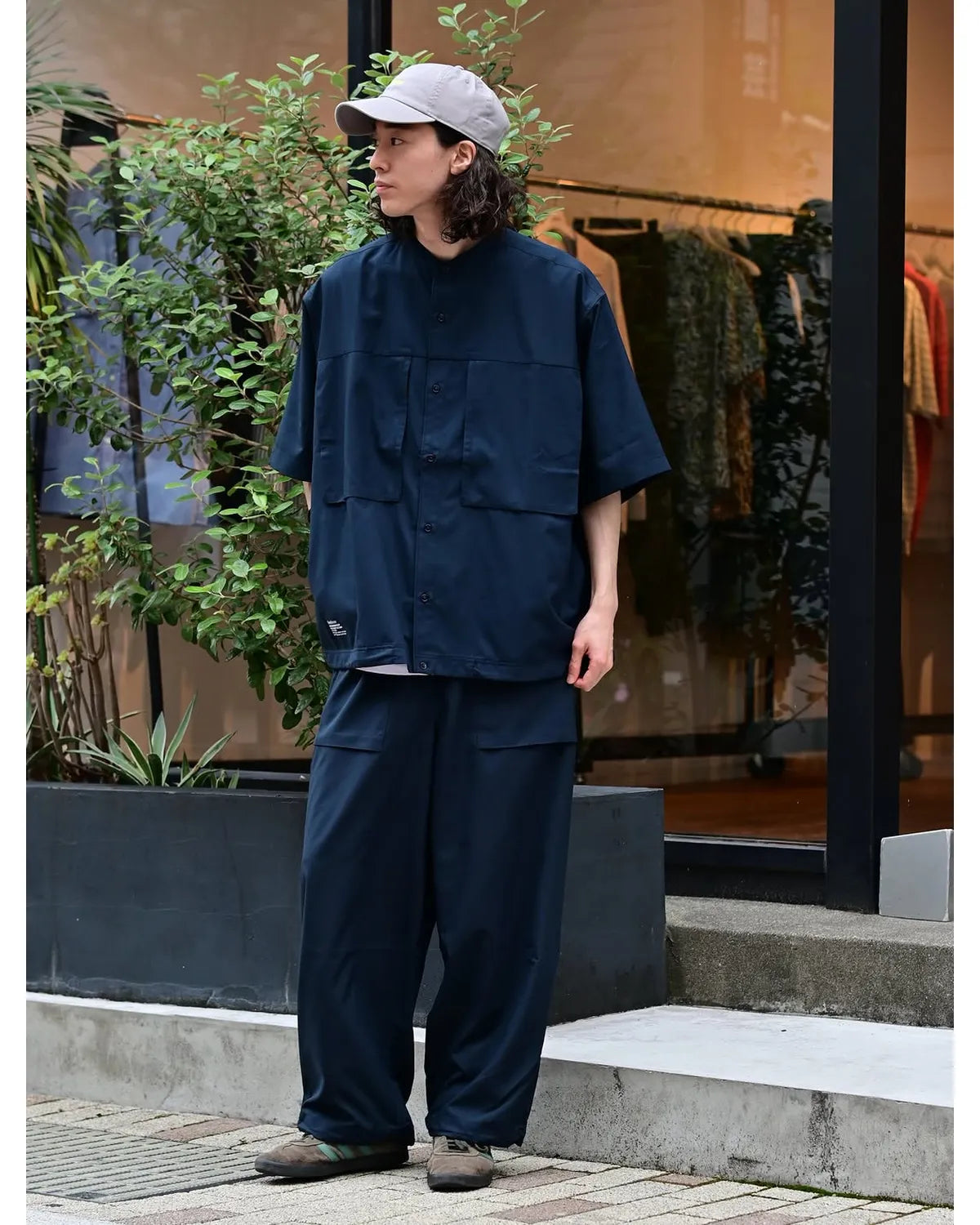 FreshService / COOLFIBER RIPSTOP FILD POCKET S/S SHIRT (FSC262-50009)