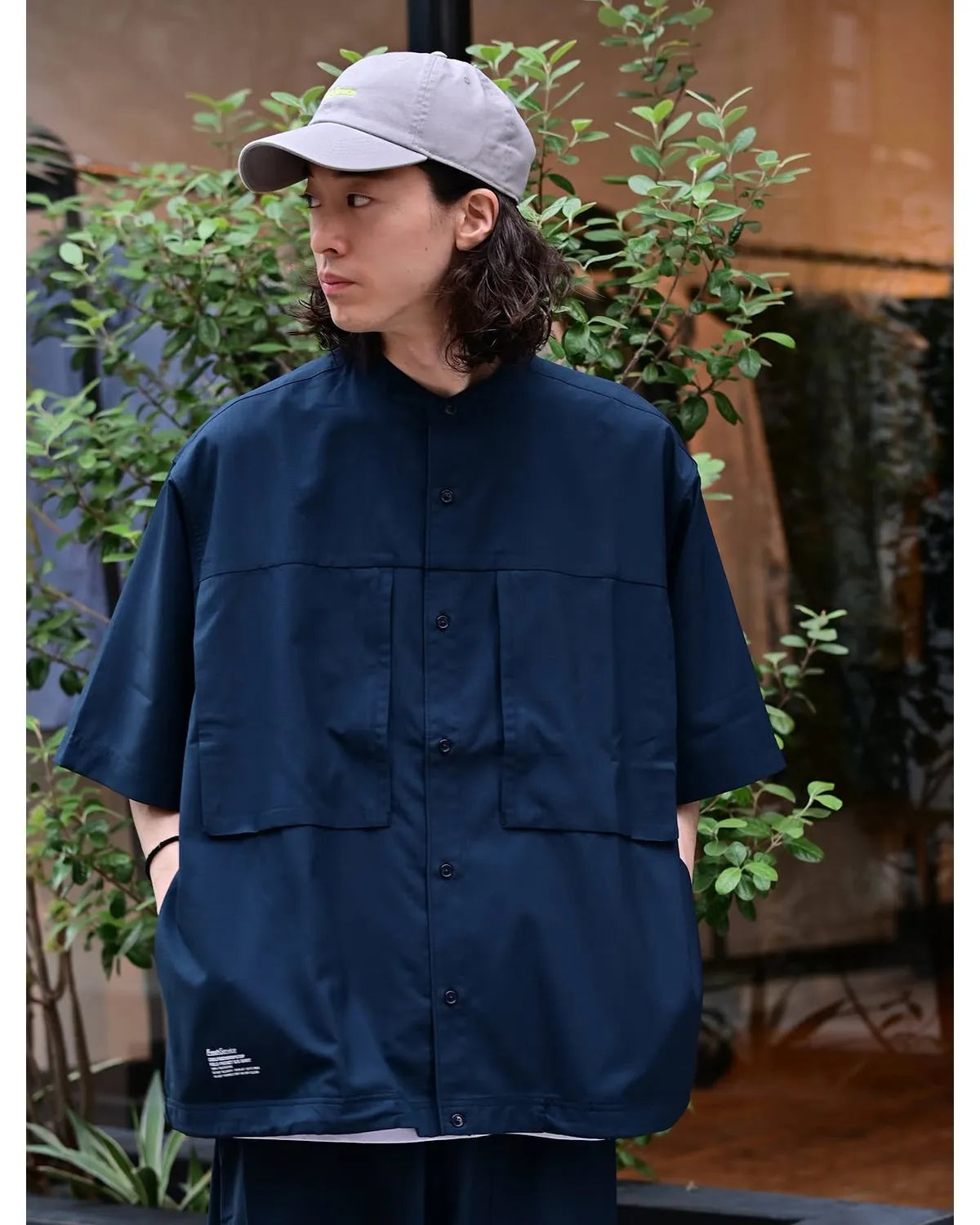 FreshService / COOLFIBER RIPSTOP FILD POCKET S/S SHIRT (FSC262-50009)
