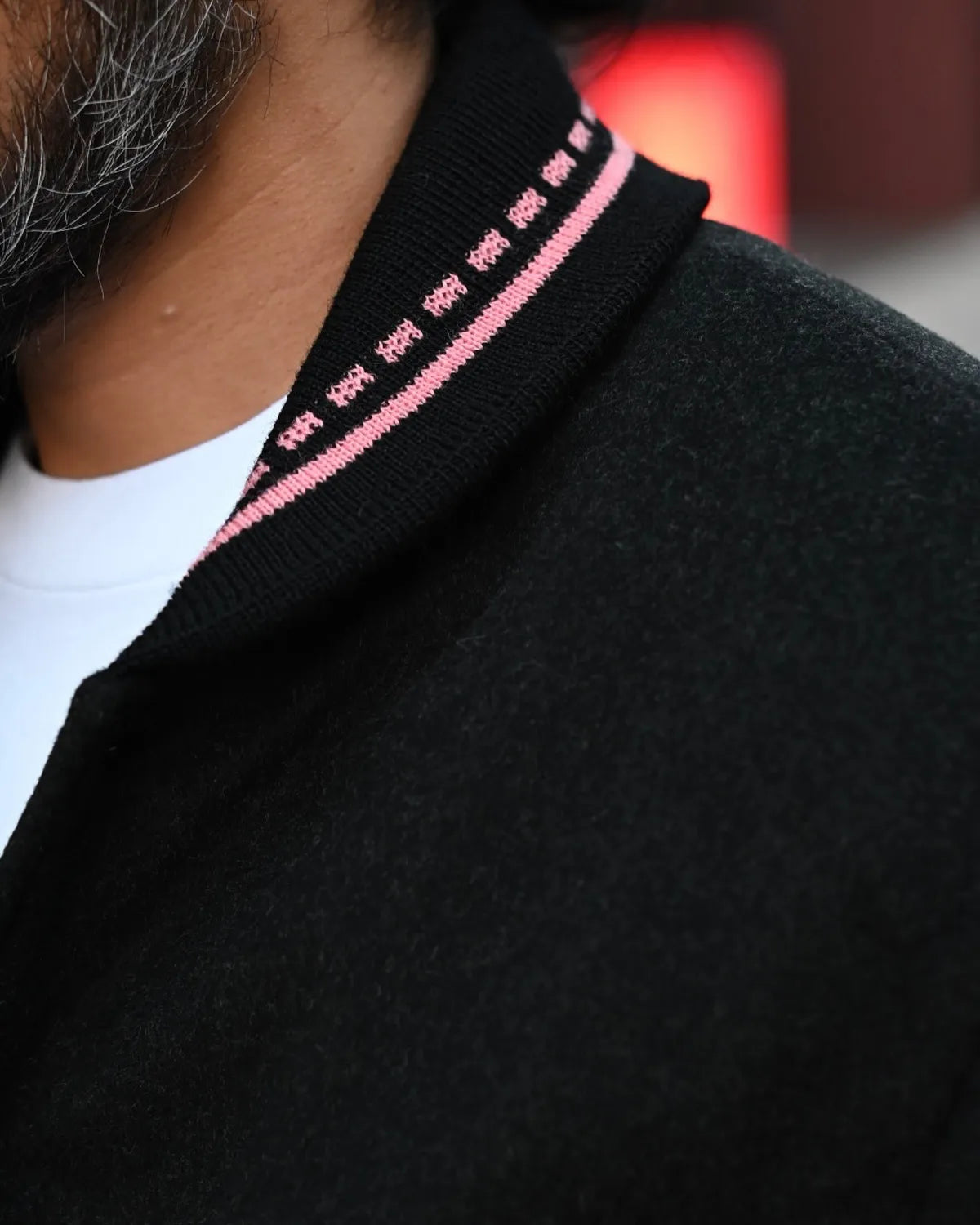 WACKO MARIA × LORO PIANA / CAR CLUB JACKET -A- -TYPE-1- (25FW-WMO-BL04)