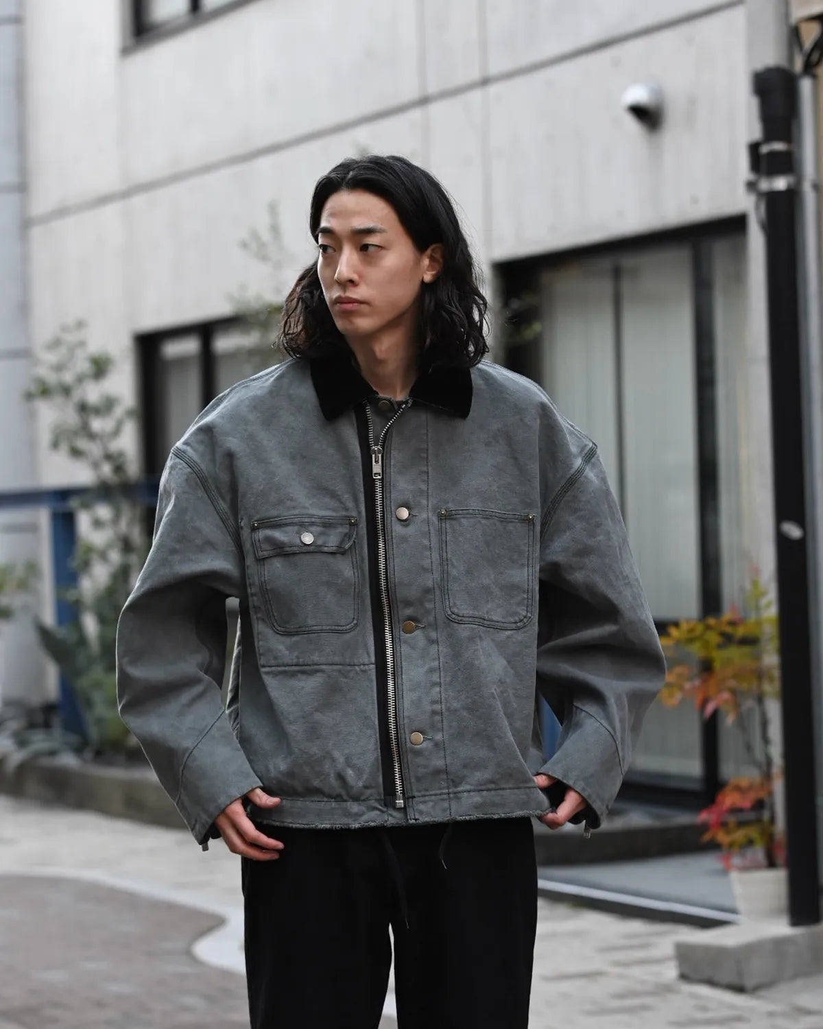 N.HOOLYWOOD COMPILE / WORK JACKET (2252-BL71-038)