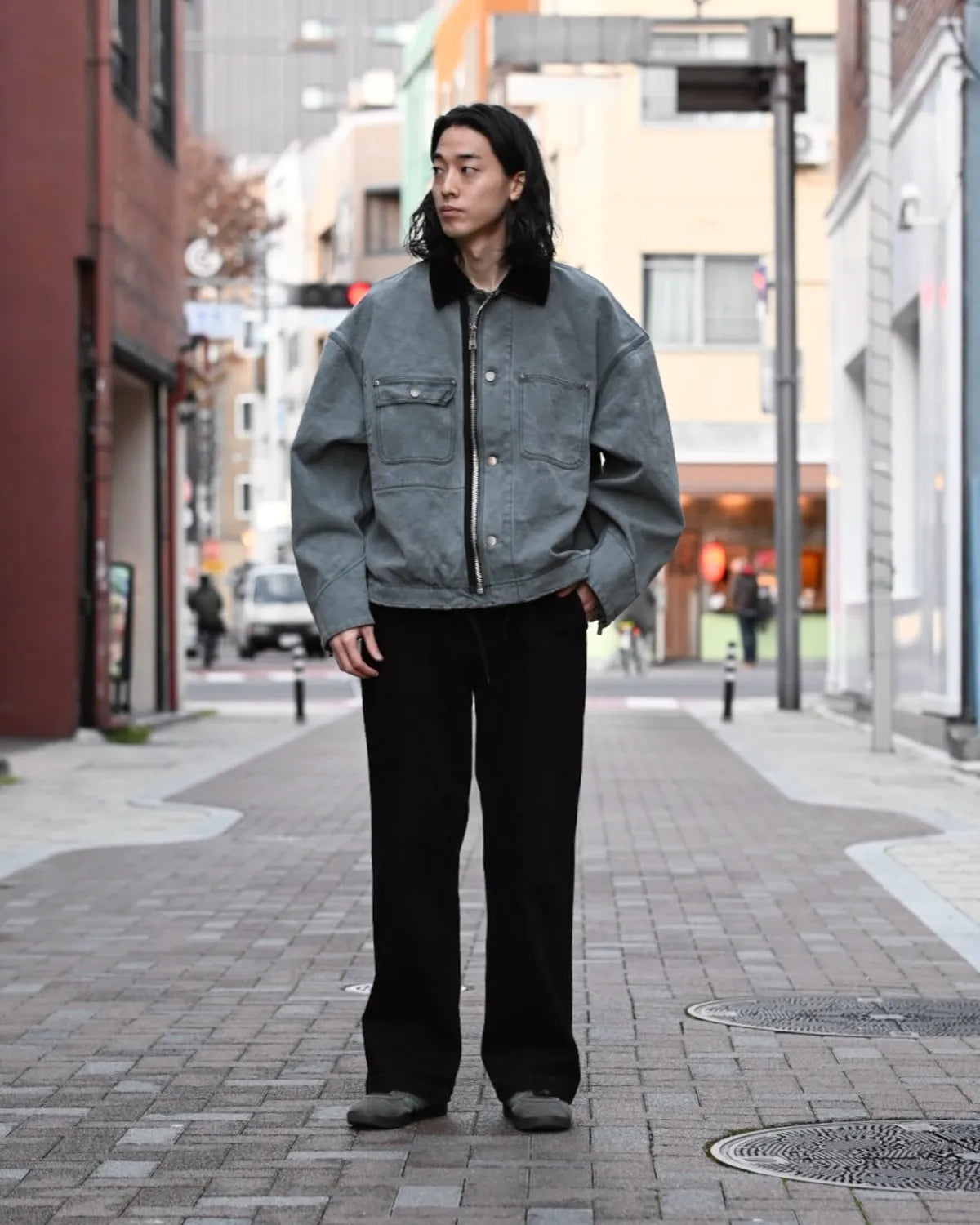 N.HOOLYWOOD COMPILE / WORK JACKET (2252-BL71-038)