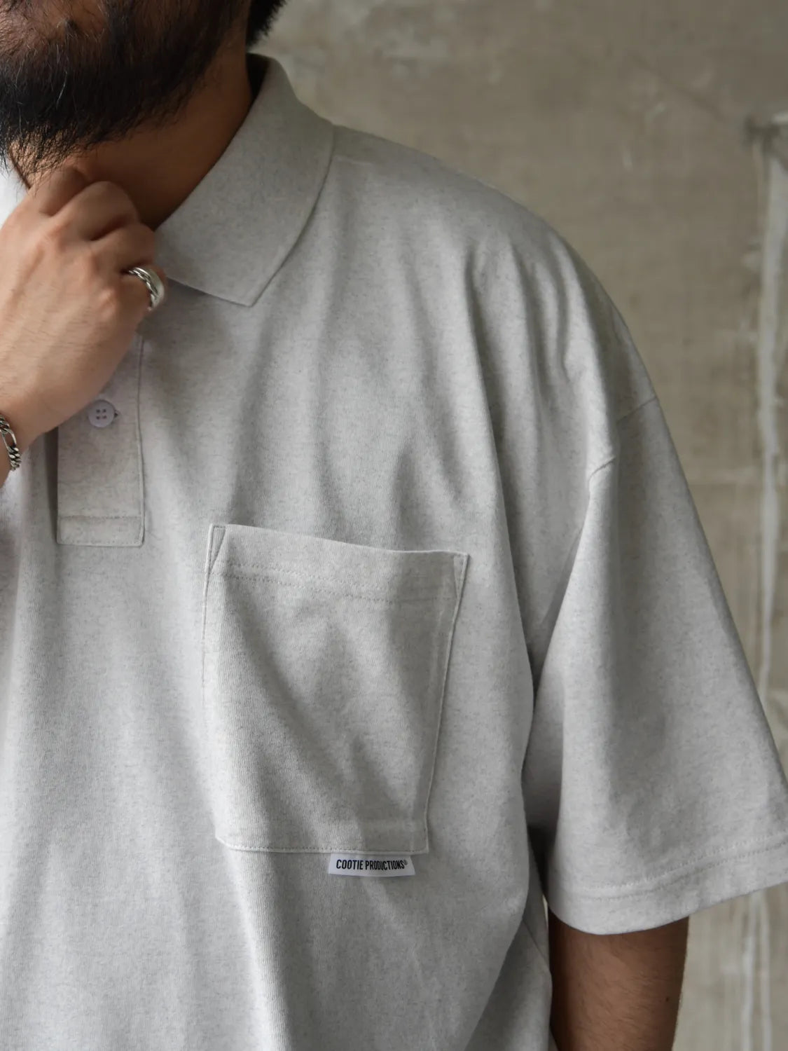 COOTIE PRODUCTIONS® / Open End Yarn Error Fit S/S Polo (CTE-26S323)