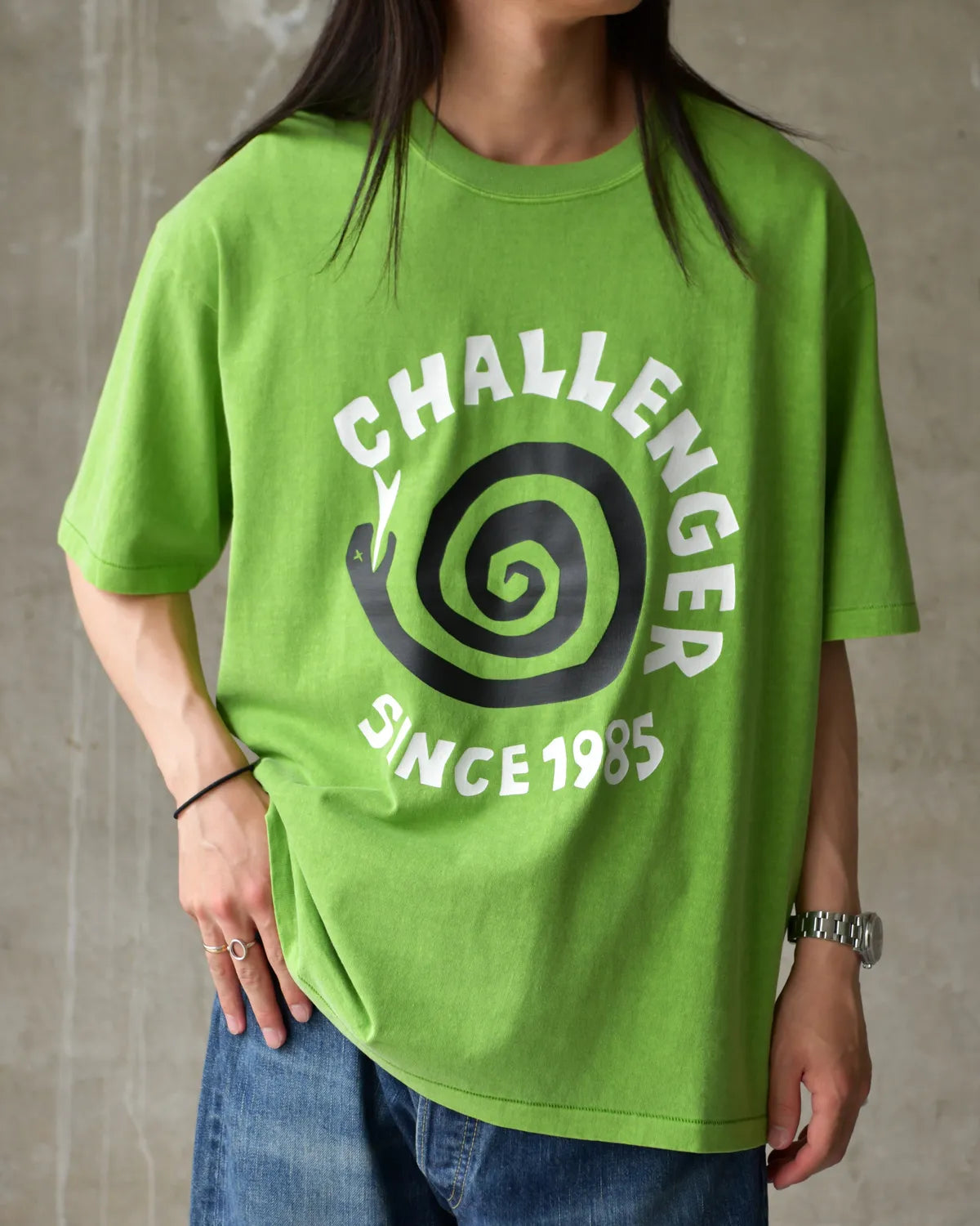 CHALLENGER / PIFMENT SPIRAL SNAKE TEE (CLG-TS 026-012)