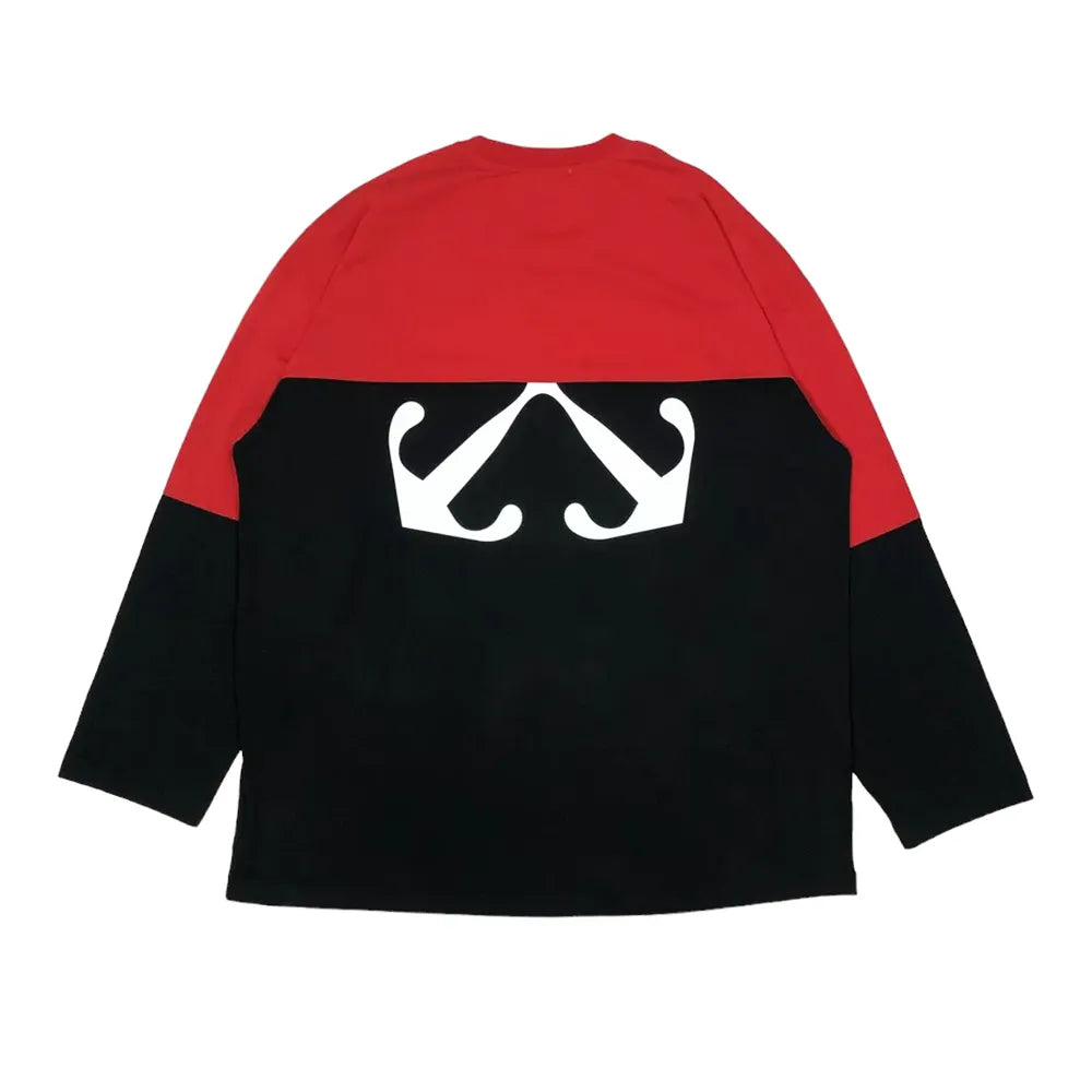 Off-White™ / HALF ARROW WIDE L/S TEE (OMAF24-RTW0067)