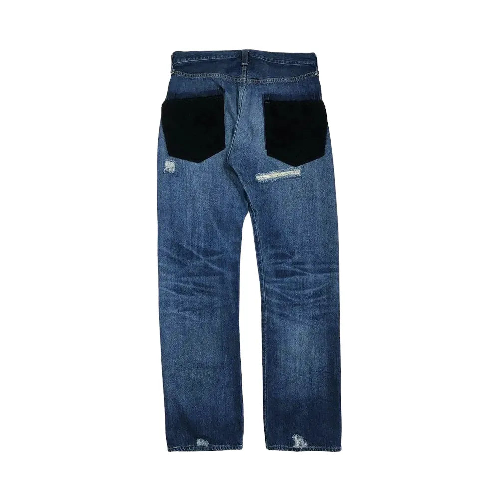 JUNYA WATANABE MAN / REPAIR DENIM PANTS (WN-P013-051)