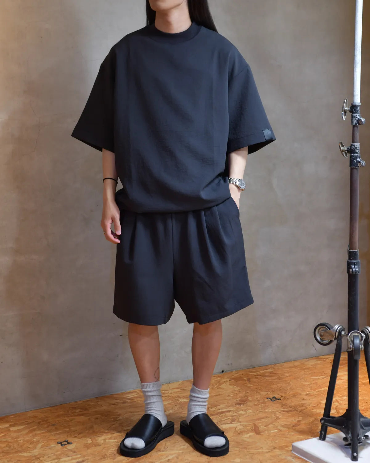 N.HOOLYWOOD COMPILE / DRAWSTRING T-SHIRT (2261-CS56-010)