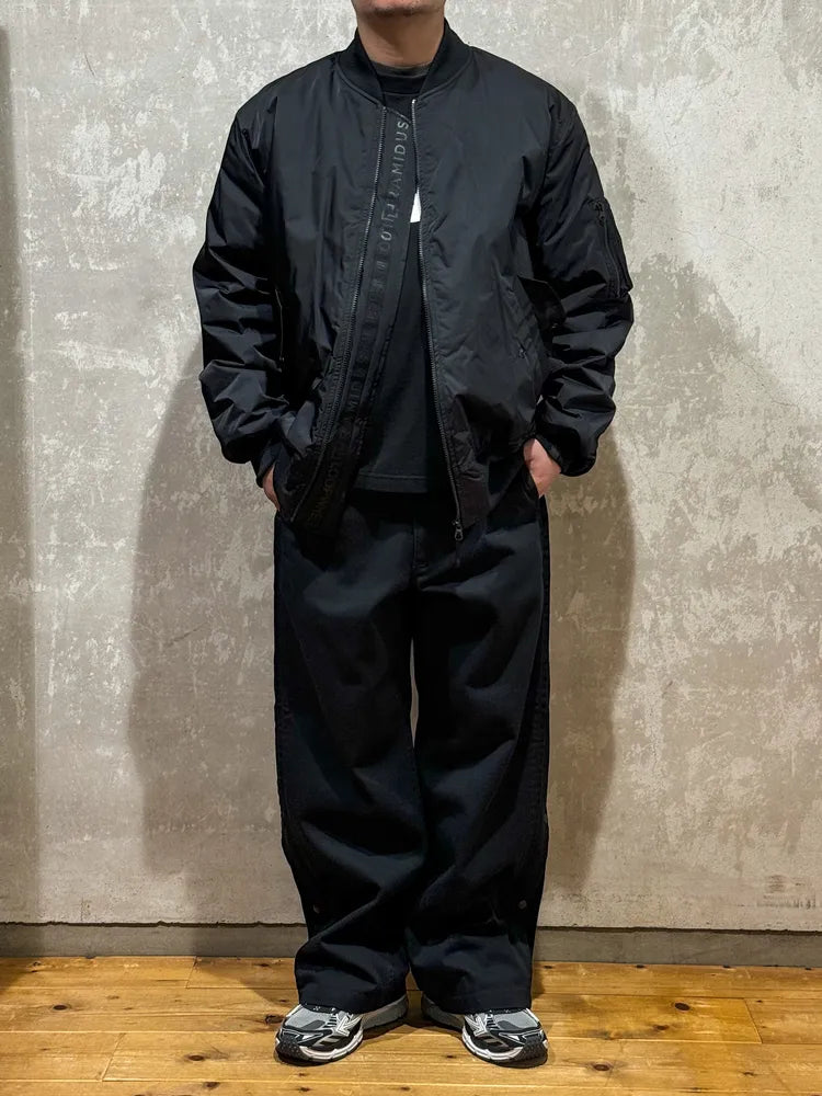 RAMIDUS / × LOOP WHEELER MA-1 BOMBER JACKET (C131009)