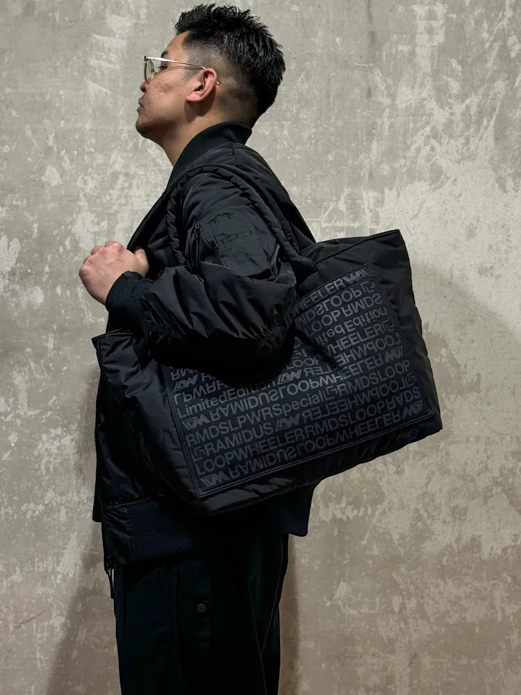 RAMIDUS / × LOOP WHEELER TOTE BAG -L- (C131002)