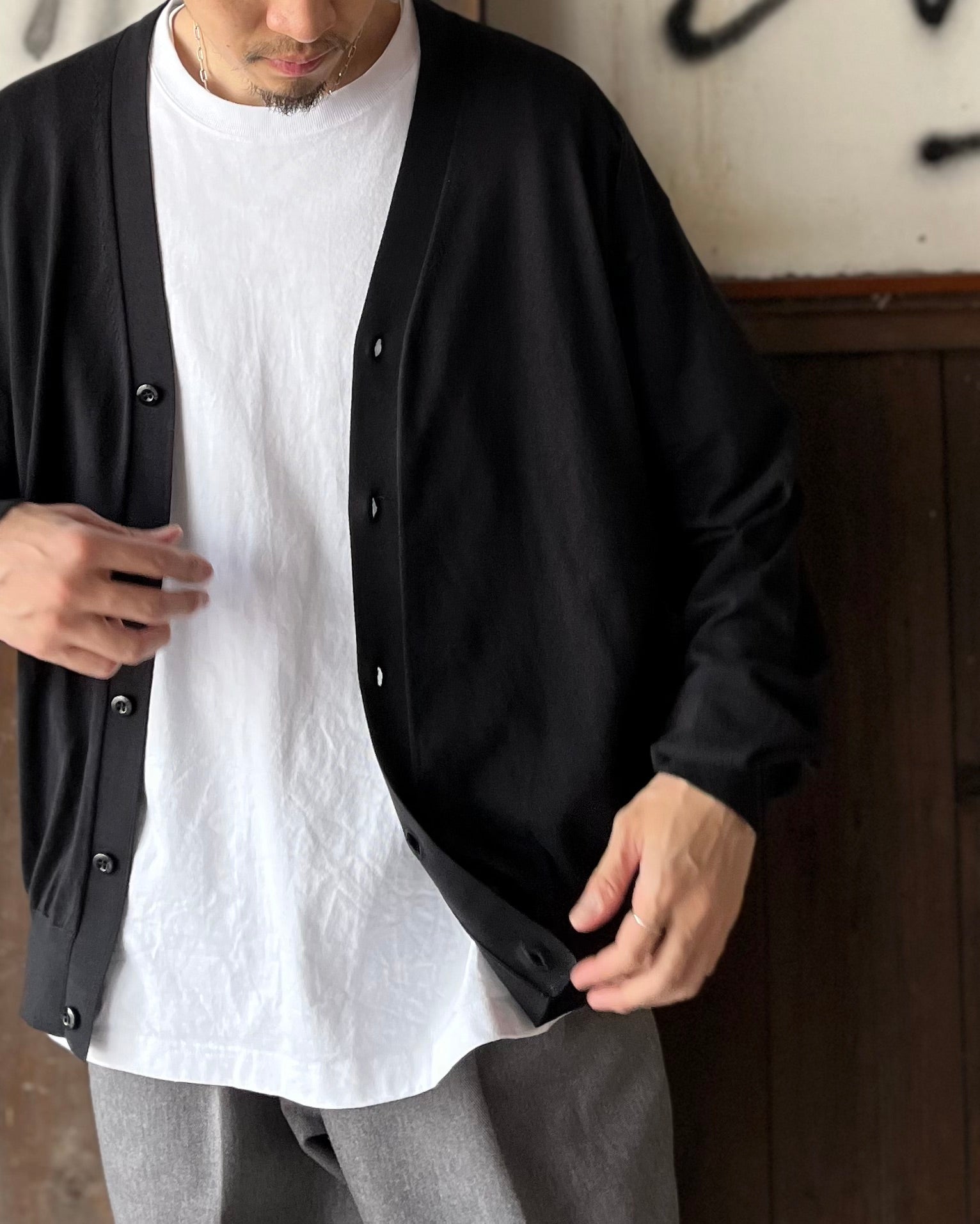 SEQUEL / KNIT CARDIGAN (SQ-26SS-KN-01)