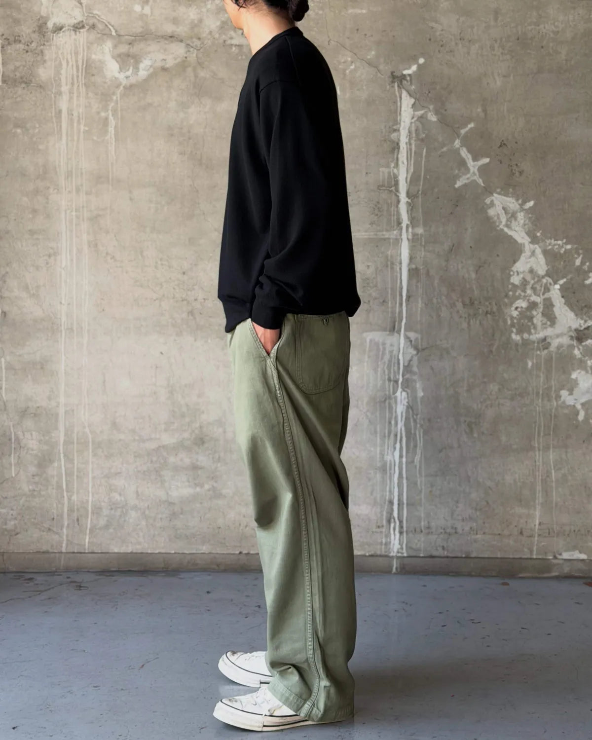 A.PRESSE / Wool Knit Henley Neck Sweater (26AAP-03-05)