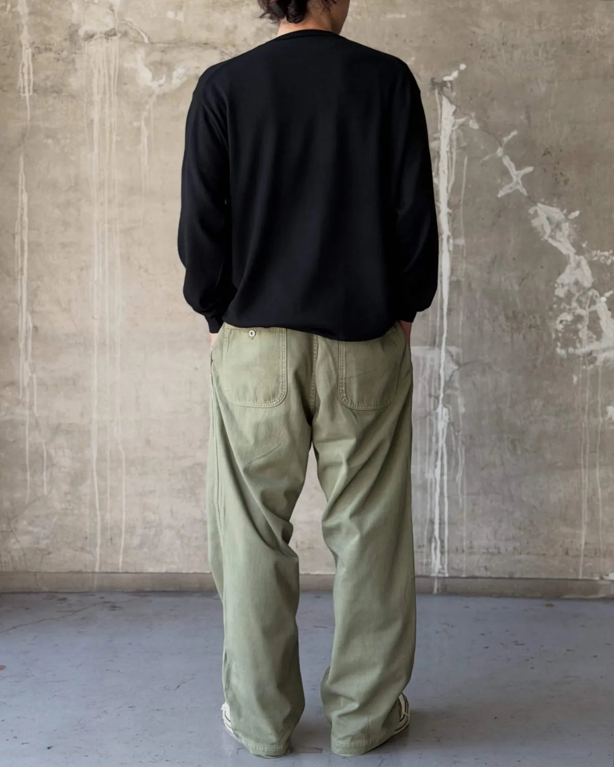 A.PRESSE / Wool Knit Henley Neck Sweater (26AAP-03-05)