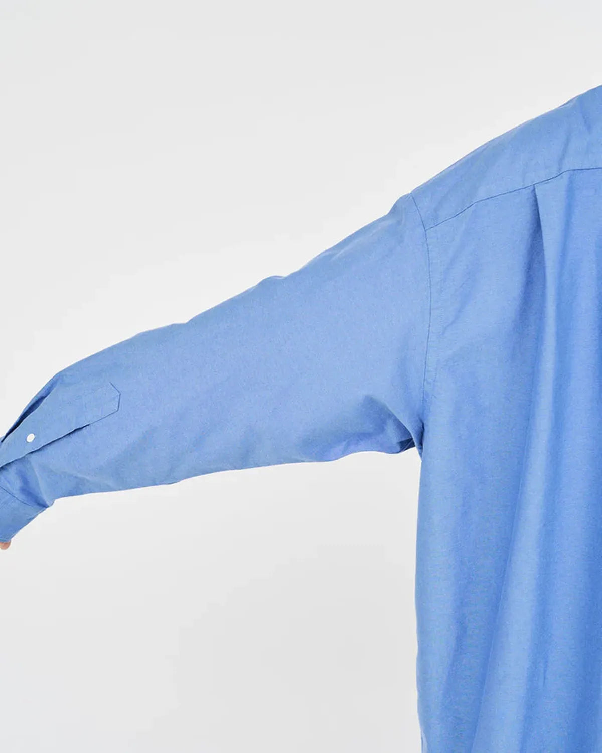 Graphpaper / Oxford Pique Jersey L/S Oversized BD Shirt 