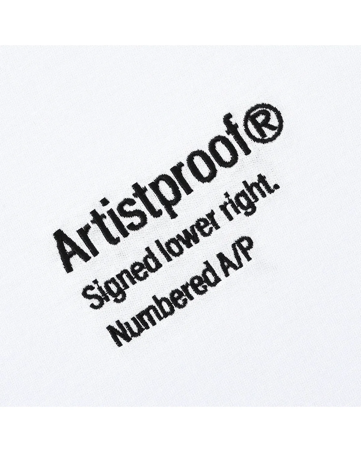 ARTIST PROOF / 3 Lines Logo S/S T-Shirt (ATPF-042T)