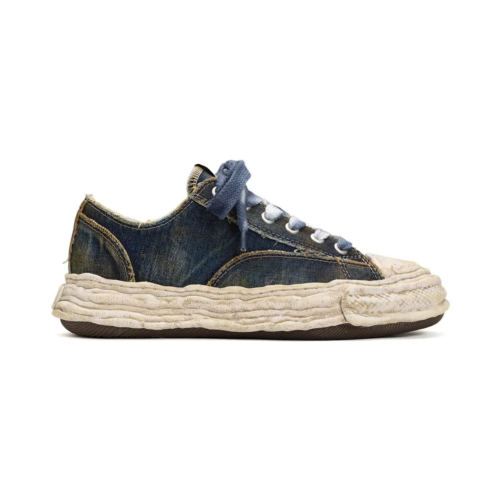 Maison MIHARA YASUHIRO / "PETERSON23" OG Sole Washed Denim Low-top Sneaker (A13FW714)