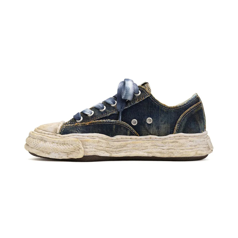 Maison MIHARA YASUHIRO / "PETERSON23" OG Sole Washed Denim Low-top Sneaker (A13FW714)