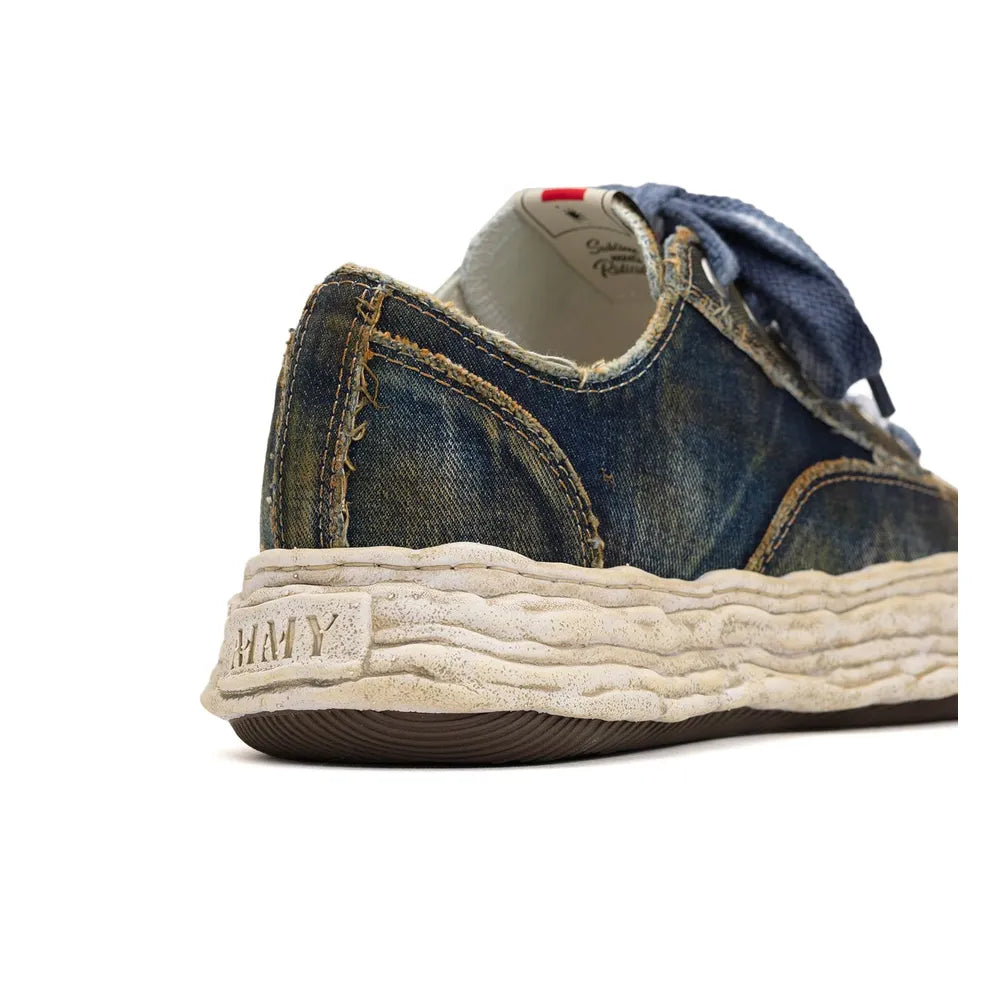 Maison MIHARA YASUHIRO / "PETERSON23" OG Sole Washed Denim Low-top Sneaker (A13FW714)