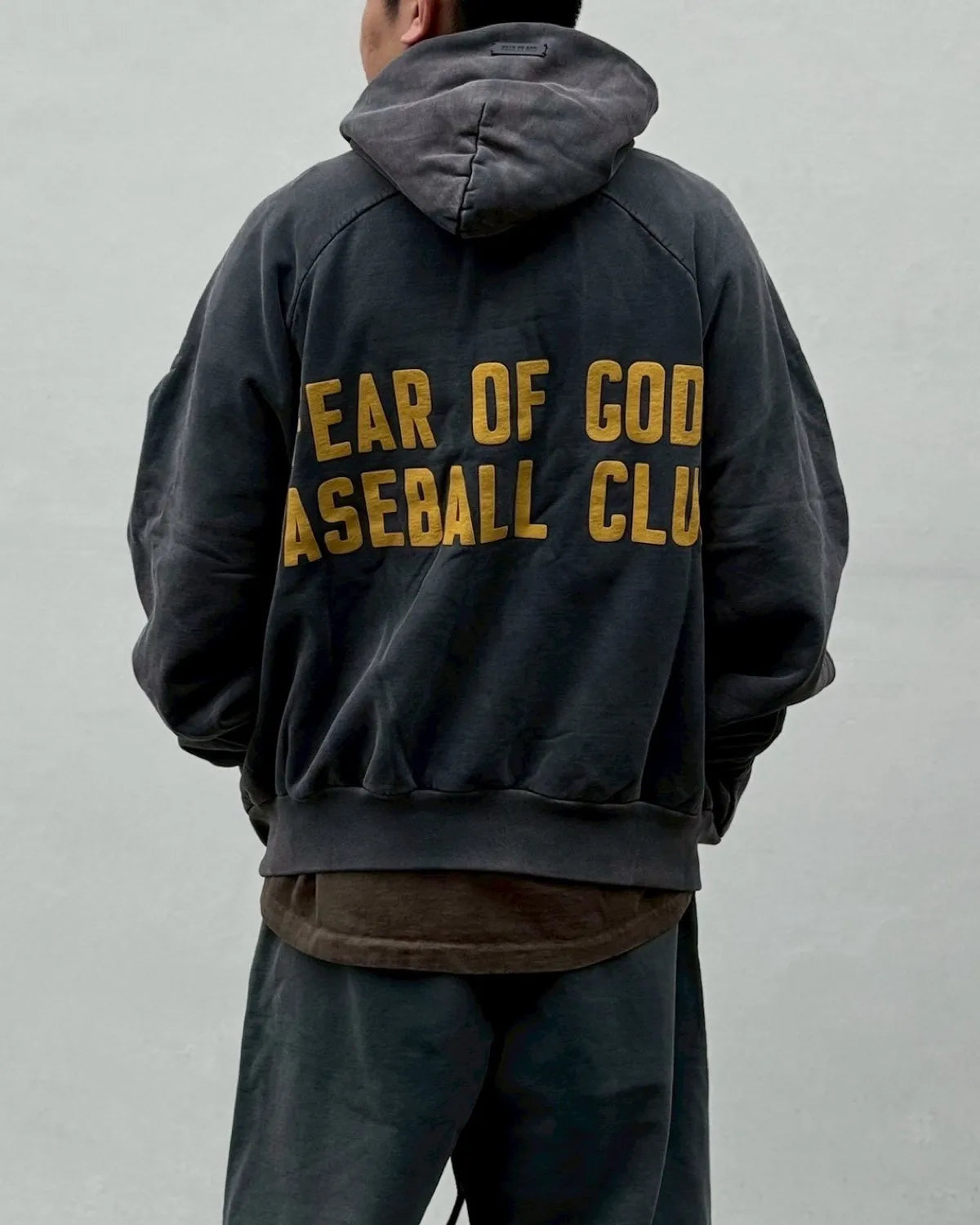FEAR OF GOD / Baseball Club Half Zip Hoodie (FG9M12-9945BHF)
