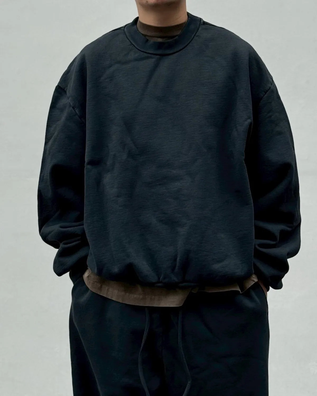 FEAR OF GOD / CLASSIC FIT HALF RAGLAN SWEATSHIRT (FG9M12-9935BHF)