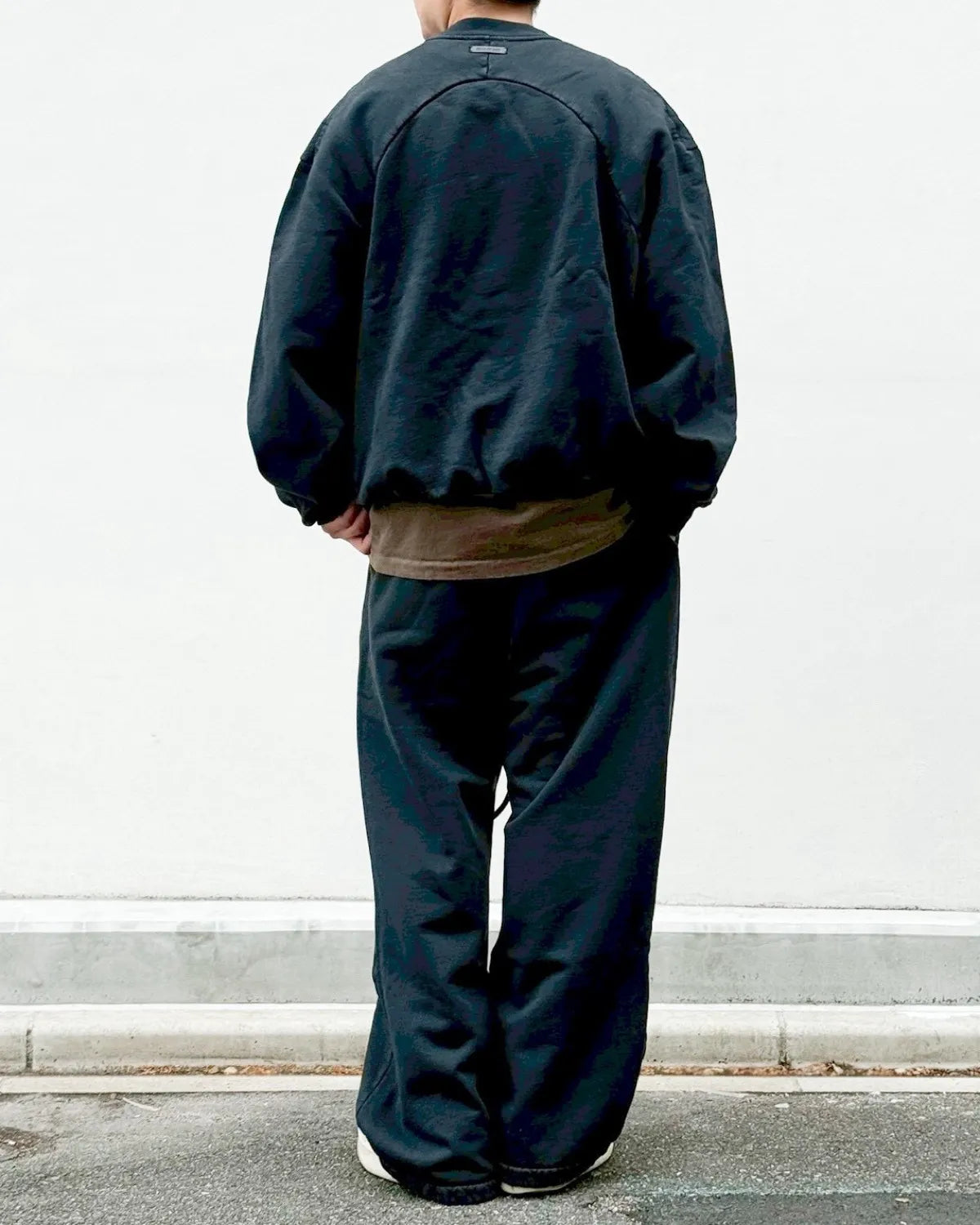 FEAR OF GOD / CLASSIC FIT HALF RAGLAN SWEATSHIRT (FG9M12-9935BHF)
