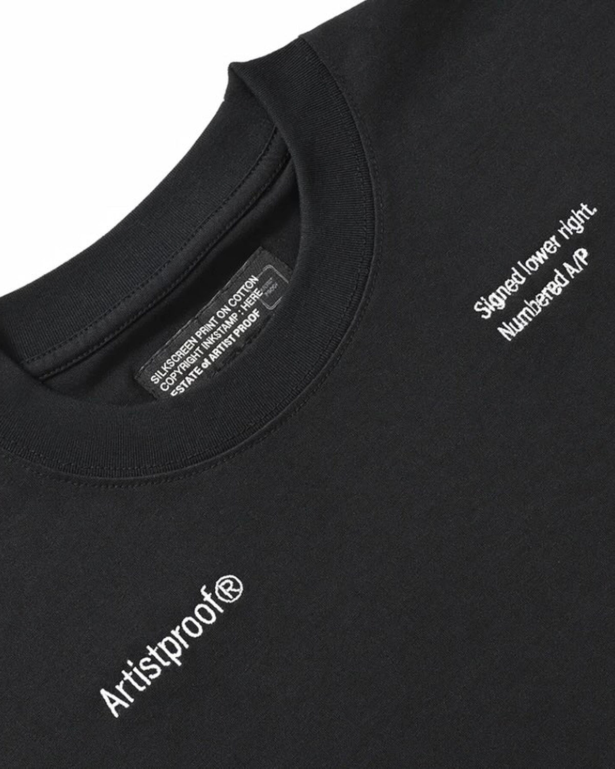 ARTIST PROOF / Visual Arts S/S T-shirt w/Drawcord (ATPF-035T-P)
