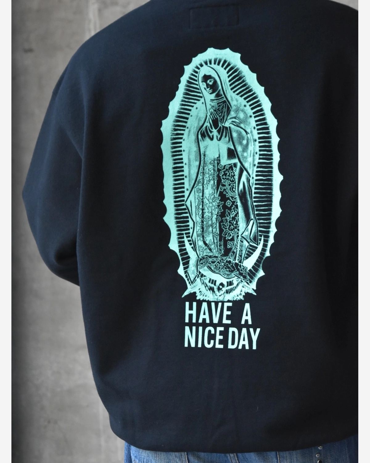 WACKO MARIA / WASHED MIDDLE WEIGHT CREW NECK SWEAT SHIRT (26FWE-WMC-SS05)