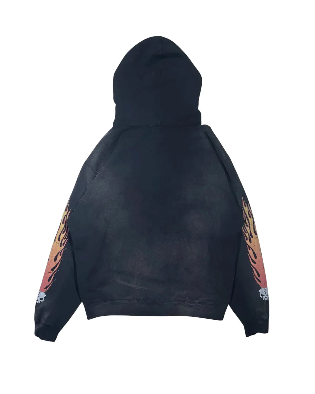 KAMIYA / "Skull Flame" Zip Hoodie (G15HD073)
