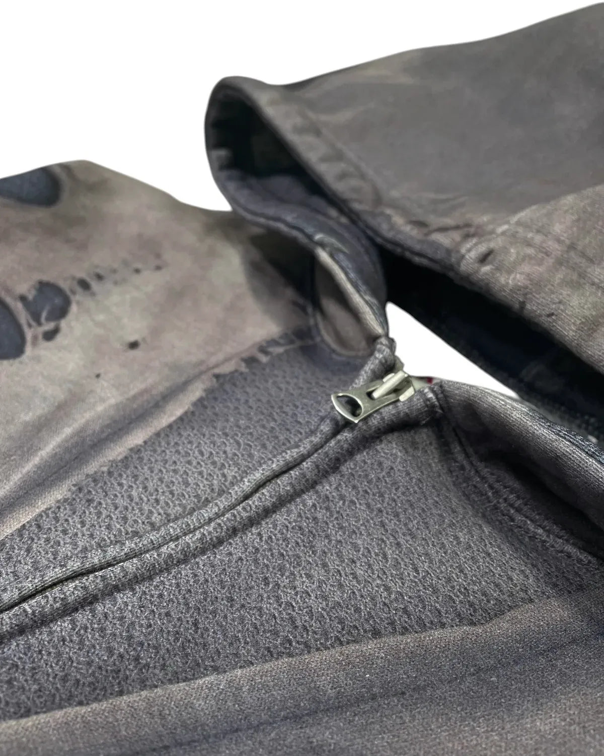KAMIYA / Trompe I'oeil Zip Hoodie (G15HD114)