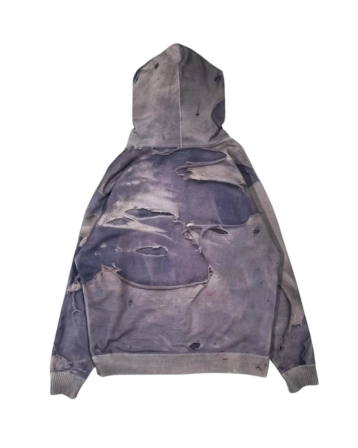 KAMIYA / Trompe I'oeil Zip Hoodie (G15HD114)