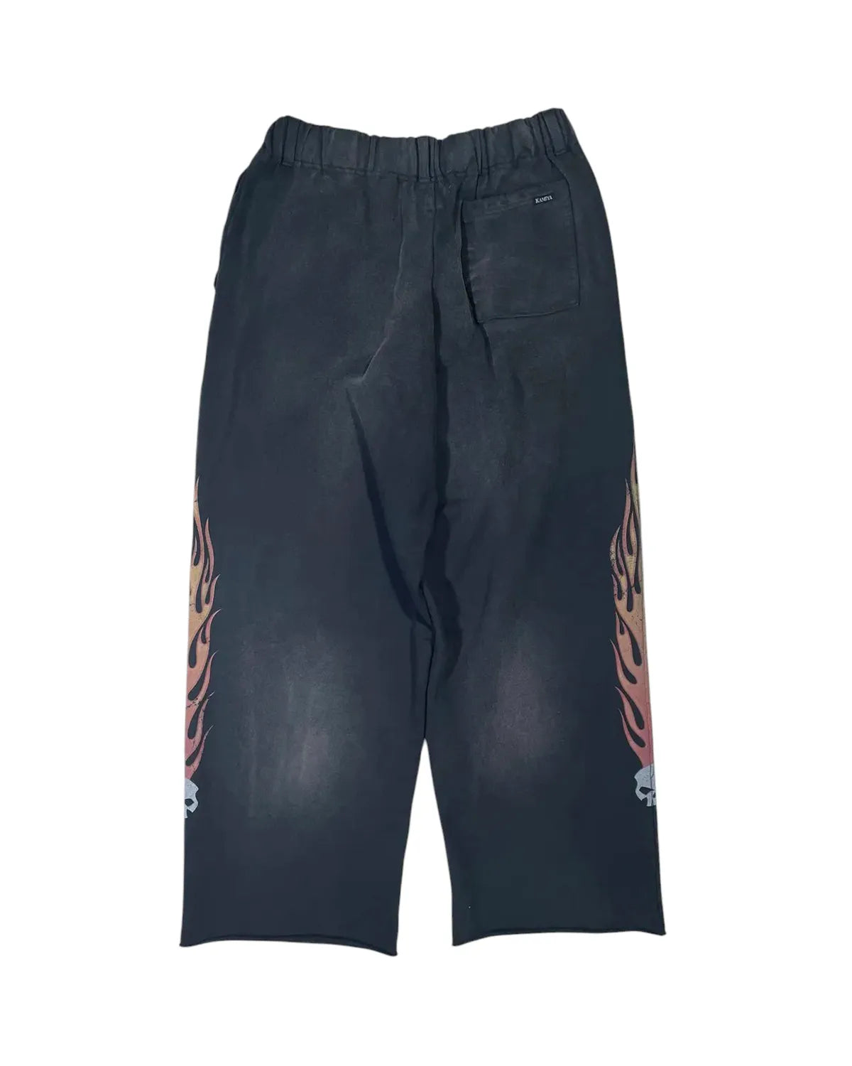 KAMIYA / “Skull Flame”  Sweat Pants (G15PT076)
