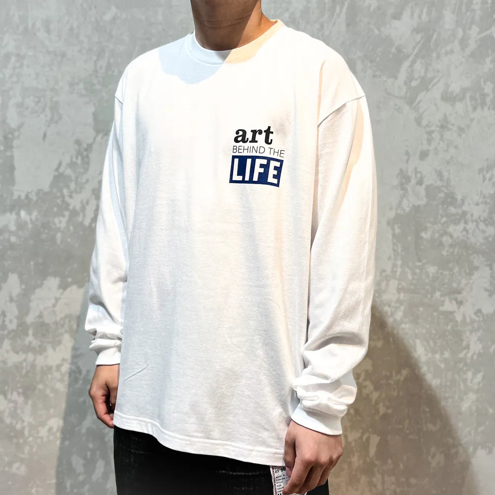 ARTIST PROOF®︎ / BACK SIDE OF THE FRAME T-SHIRT -LS (ATPF-021LSw)