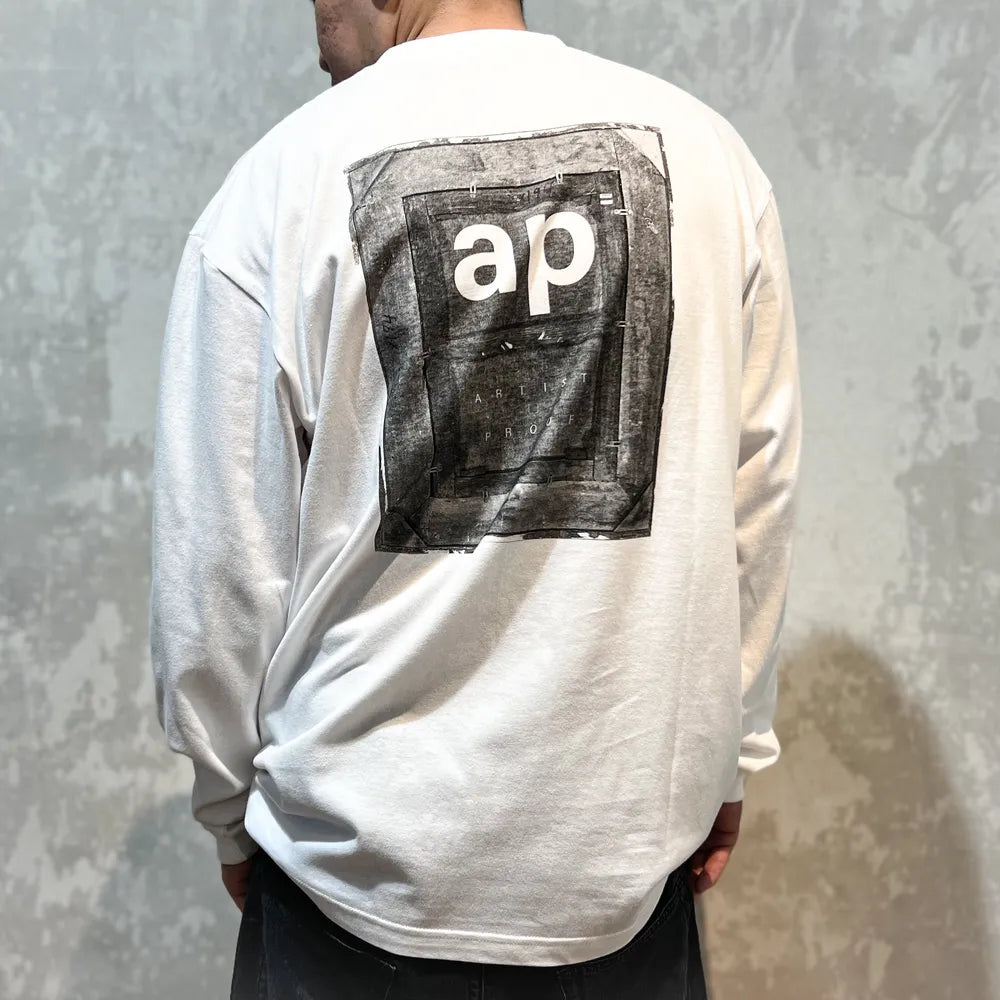 ARTIST PROOF®︎ / BACK SIDE OF THE FRAME T-SHIRT -LS (ATPF-021LSw)