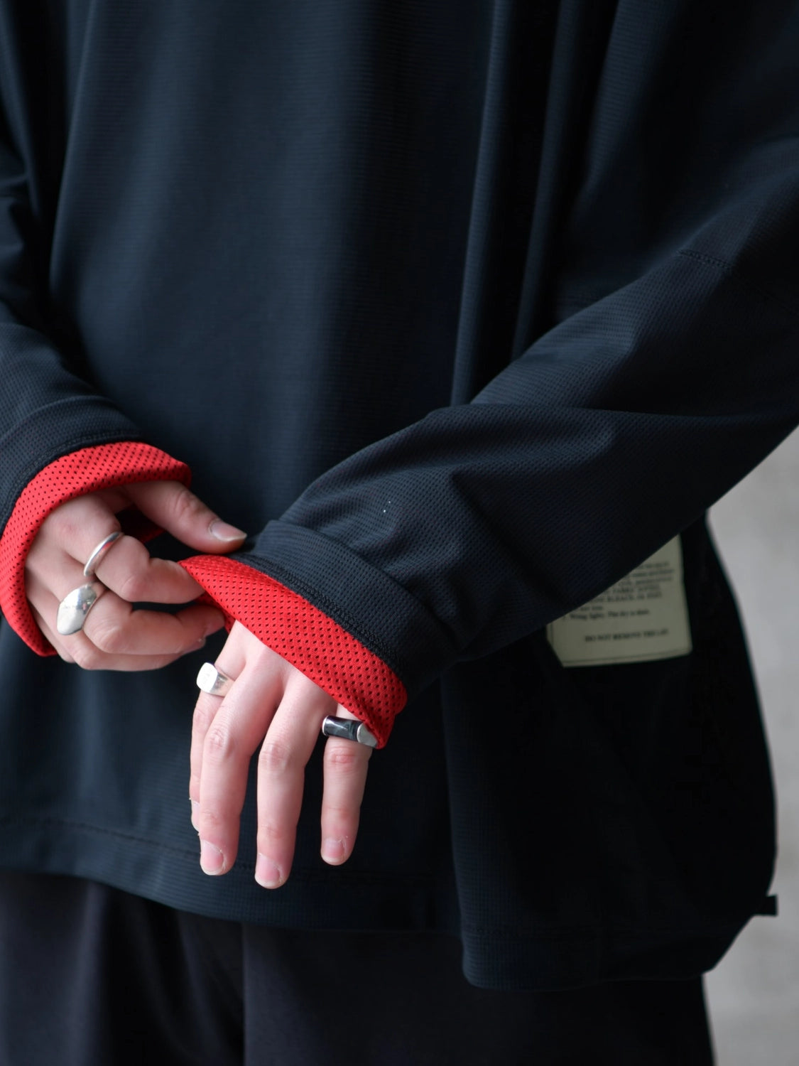 N.HOOLYWOOD TEST PRODUCT EXCHANGE SERVICE / REVERSIBLE LONG SLEEVE T-SHIRT (9261-CS02-011)