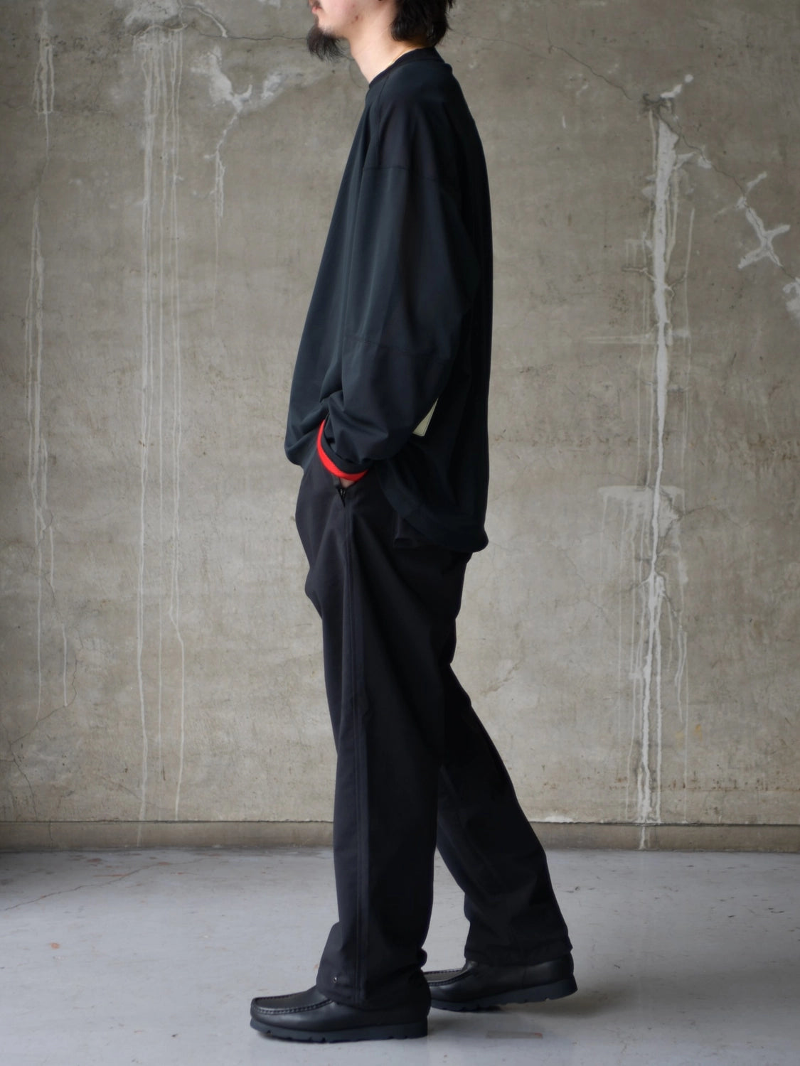 N.HOOLYWOOD TEST PRODUCT EXCHANGE SERVICE / REVERSIBLE LONG SLEEVE T-SHIRT (9261-CS02-011)