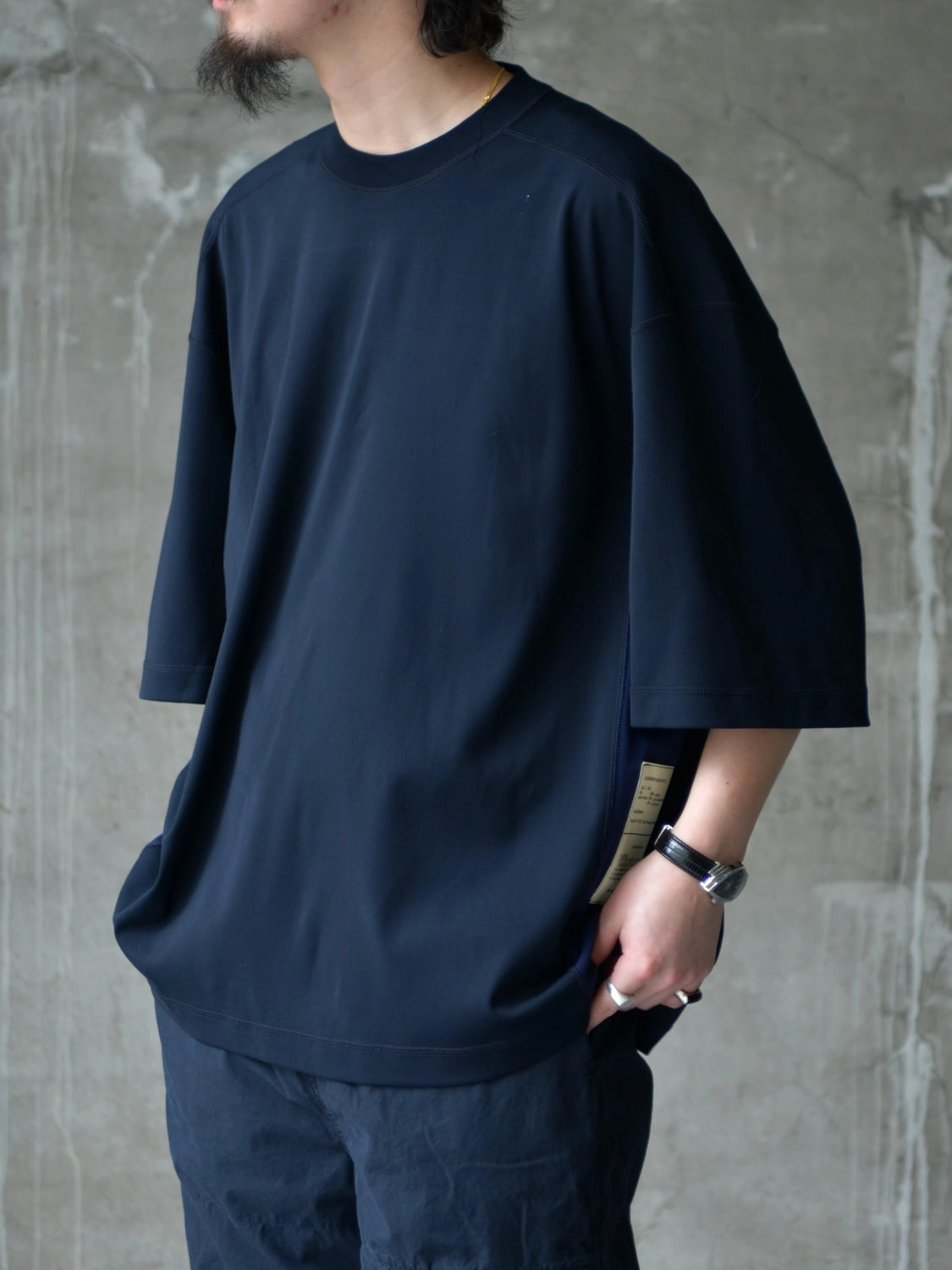 N.HOOLYWOOD TEST PRODUCT EXCHANGE SERVICE / PANELED T-SHIRT (9261-CS55-009)